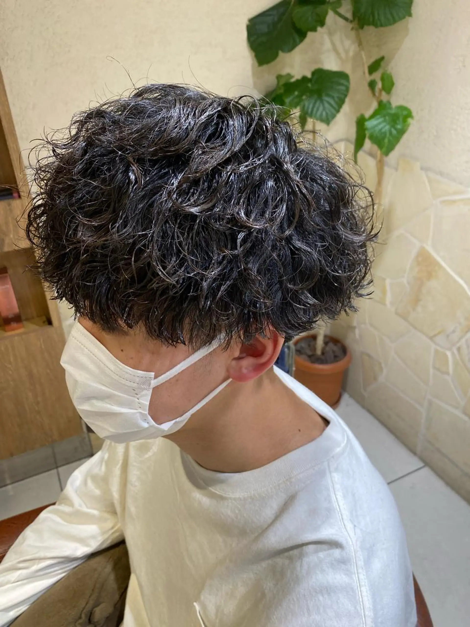 ショート パーマ カット パーマ メンズパーマ スペシャリスト大塚のヘアスタイル
