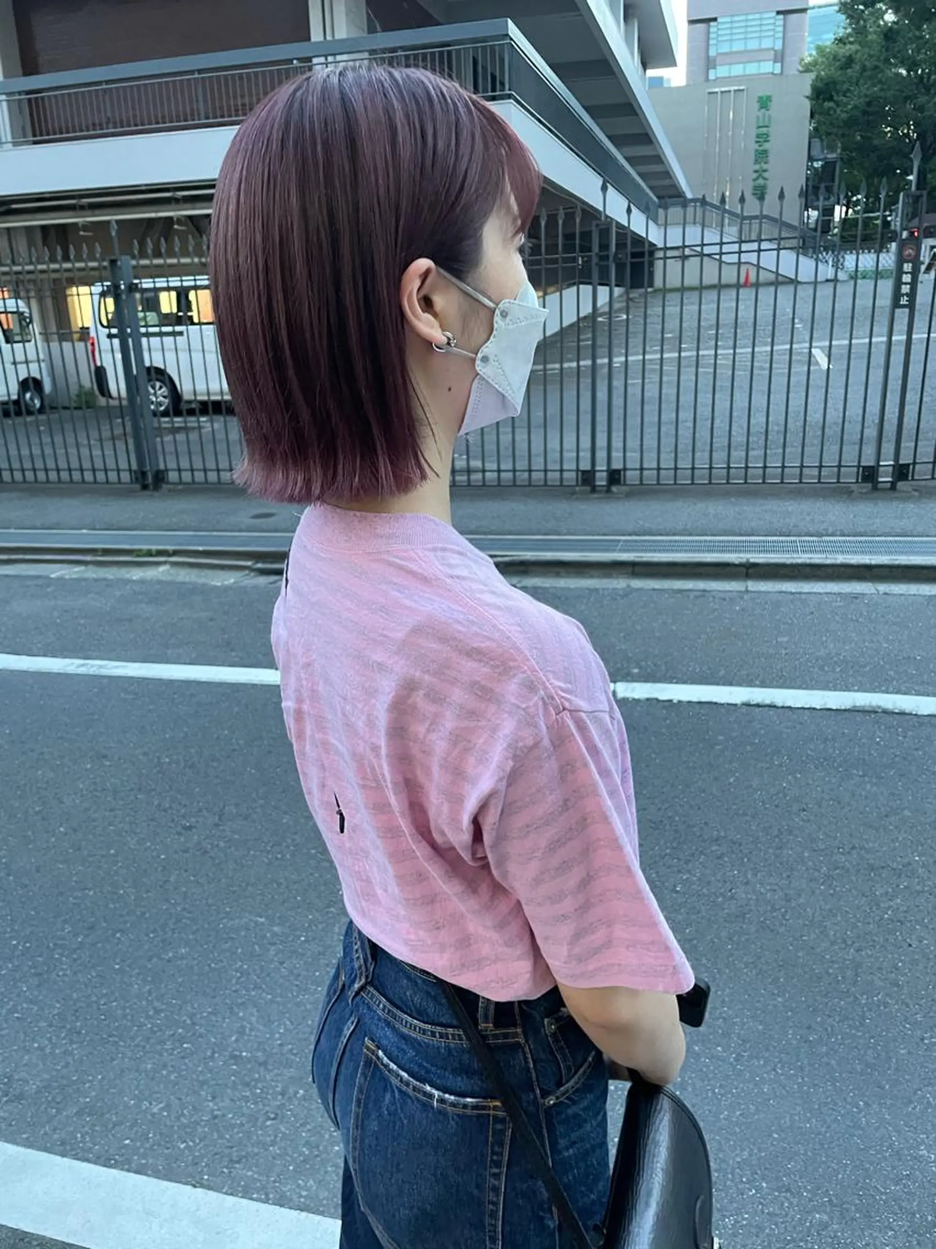 ミディアム カラー キッズ ヘアカラー トリートメント オトナヘア🌿 harukaのヘアスタイル