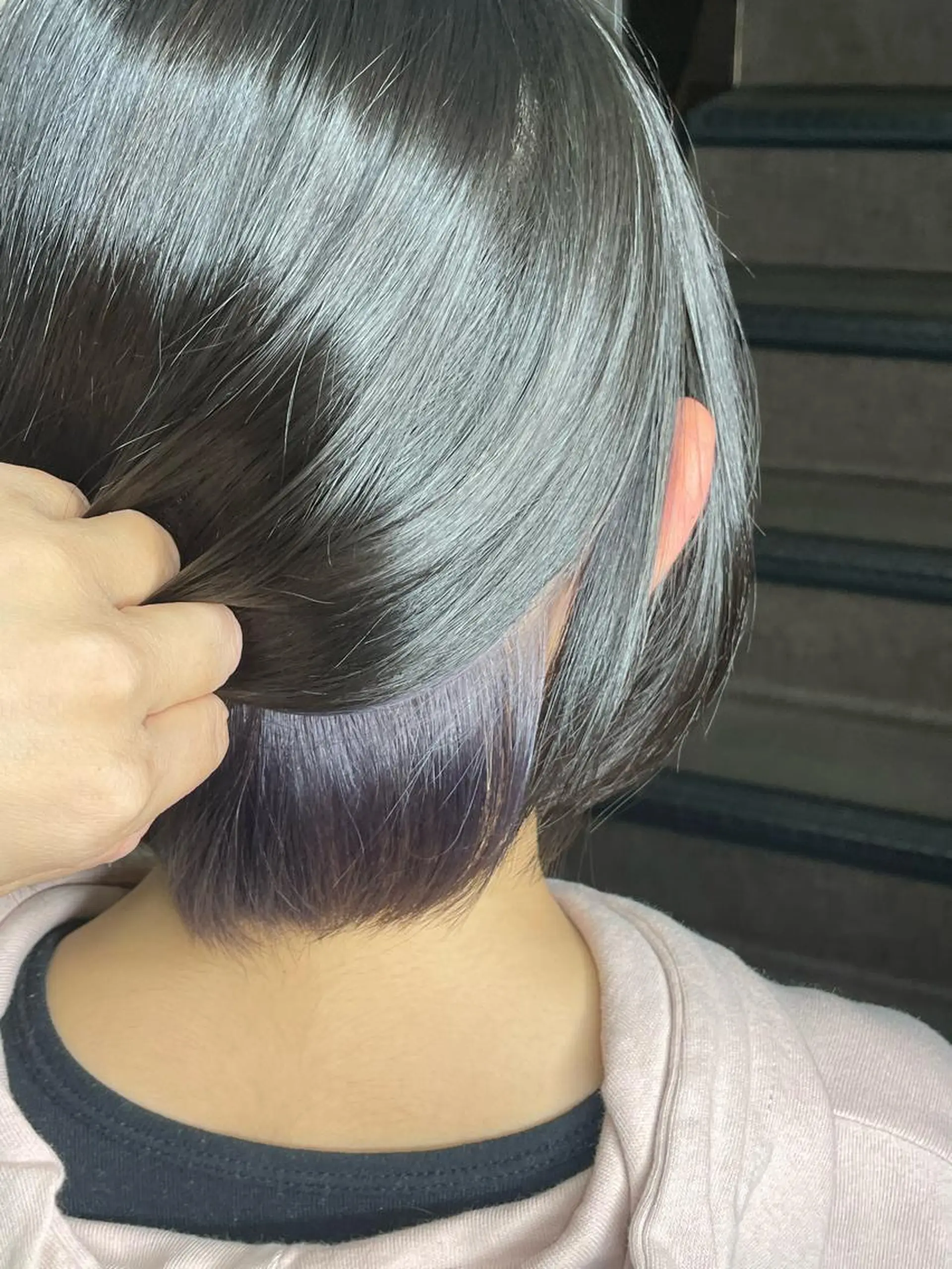 ミディアム カラー キッズ SLIME Seiのヘアスタイル