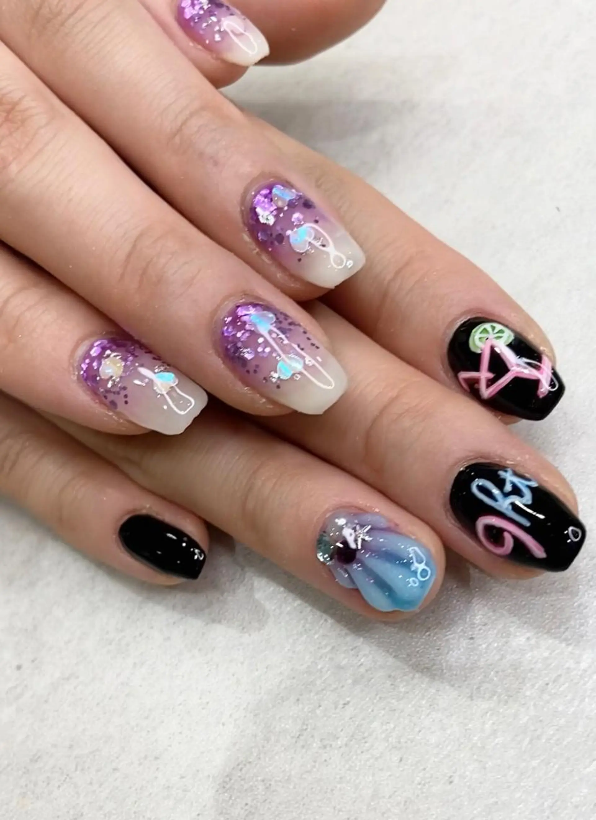 ネイル アートネイル ハンドネイル nailsalon MINERVAのネイルデザイン
