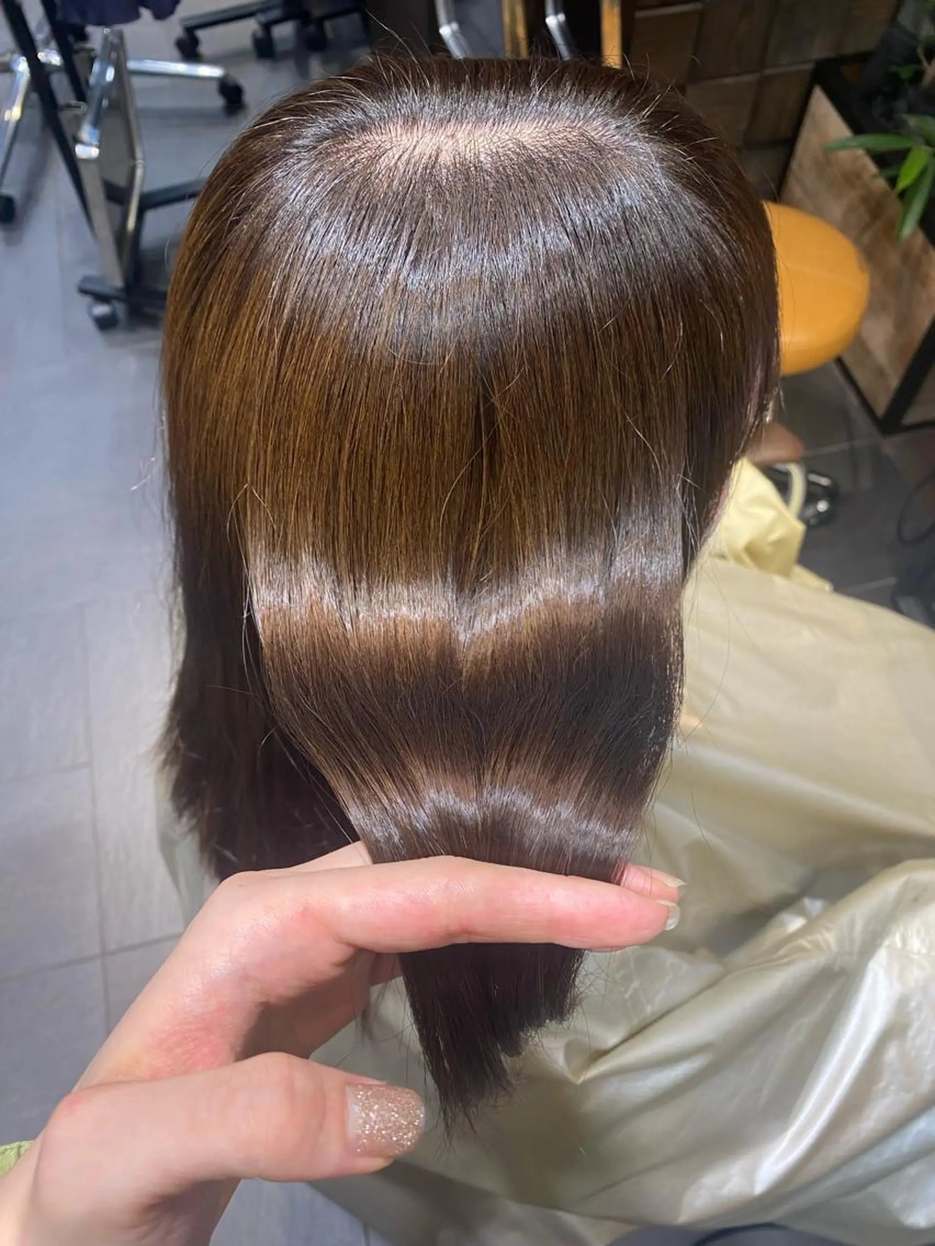 ミディアム MINX 銀座店所属・MINXginza タイラミユネのヘアスタイル