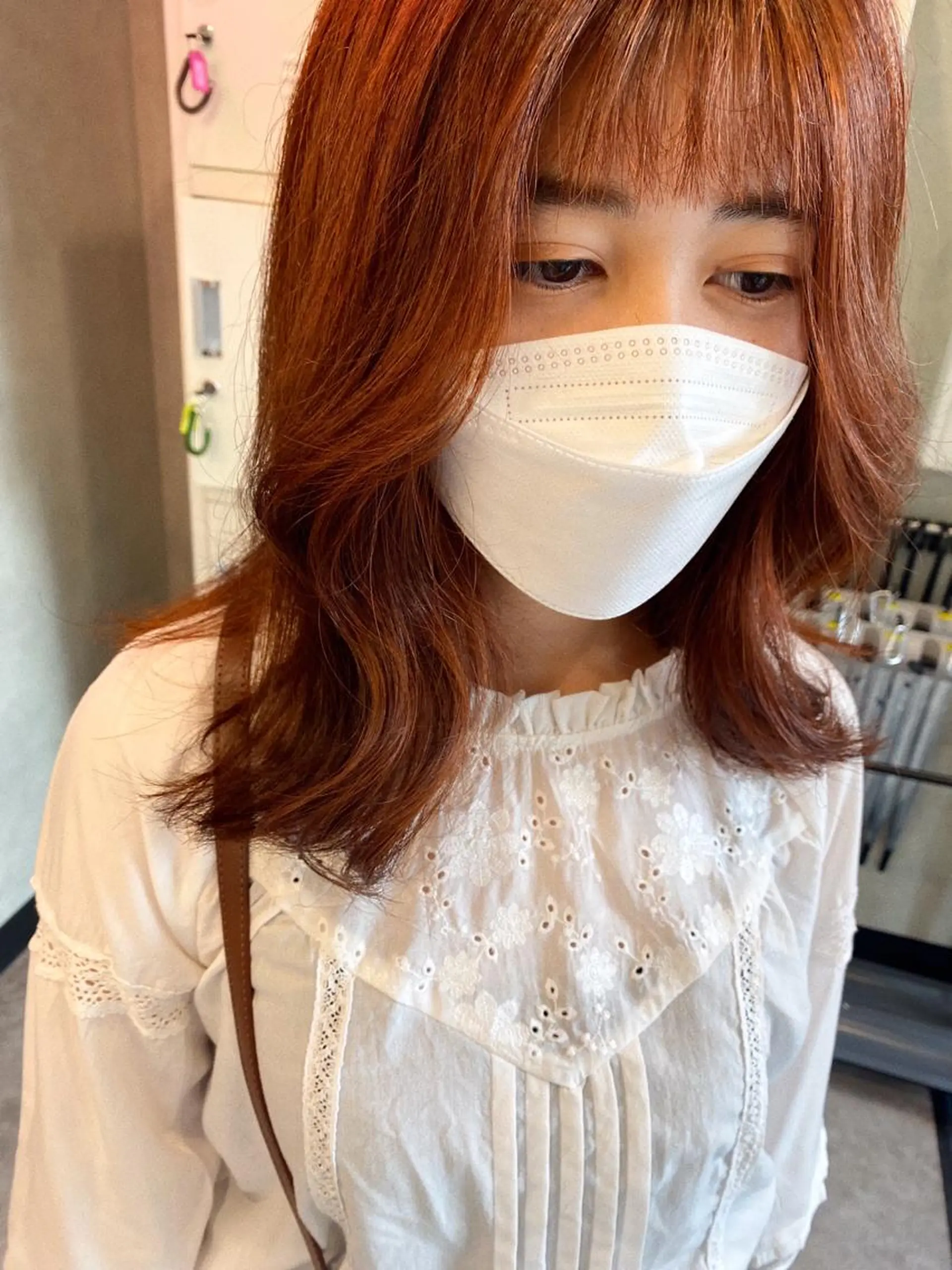 セミロング カラー 🕶️佐藤 海李🐏のヘアスタイル