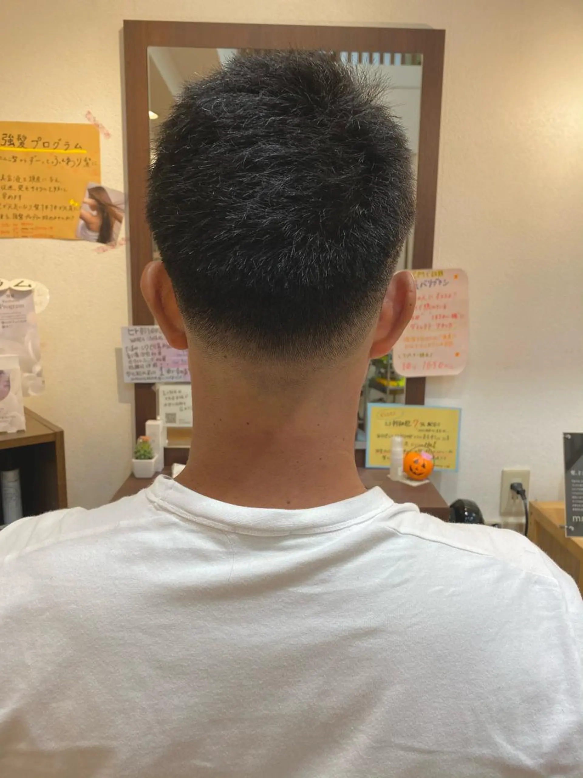 メンズ フェードカット 髪質改善 コレマツのヘアスタイル