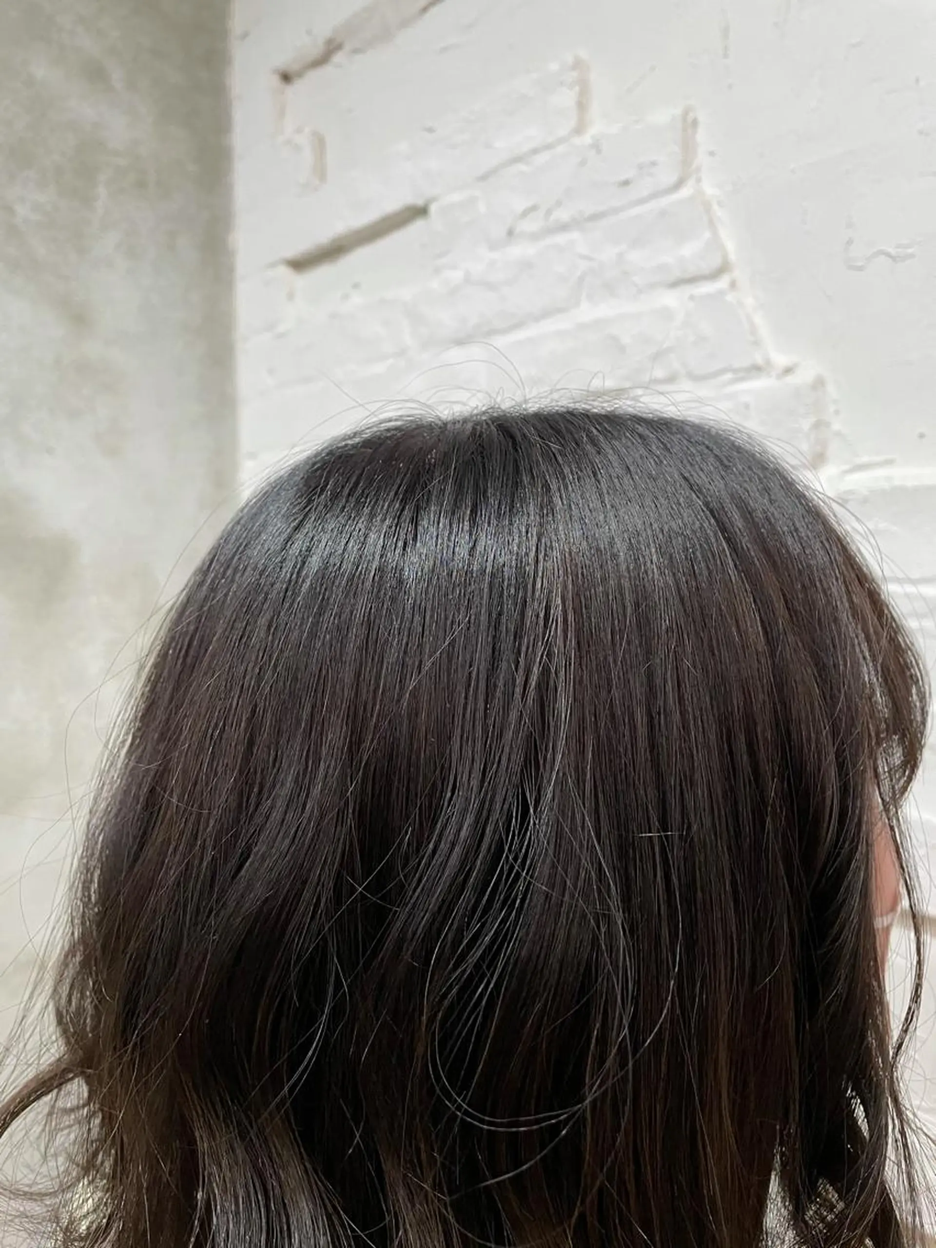ミディアム カラー ヘアアレンジ ベージュカラー 透明感カラー ラベンダーカラー ラベンダーベージュ ヘアカラー トリートメント 【ピンク/韓国ヘア/ ヘアセット】亜海のヘアスタイル