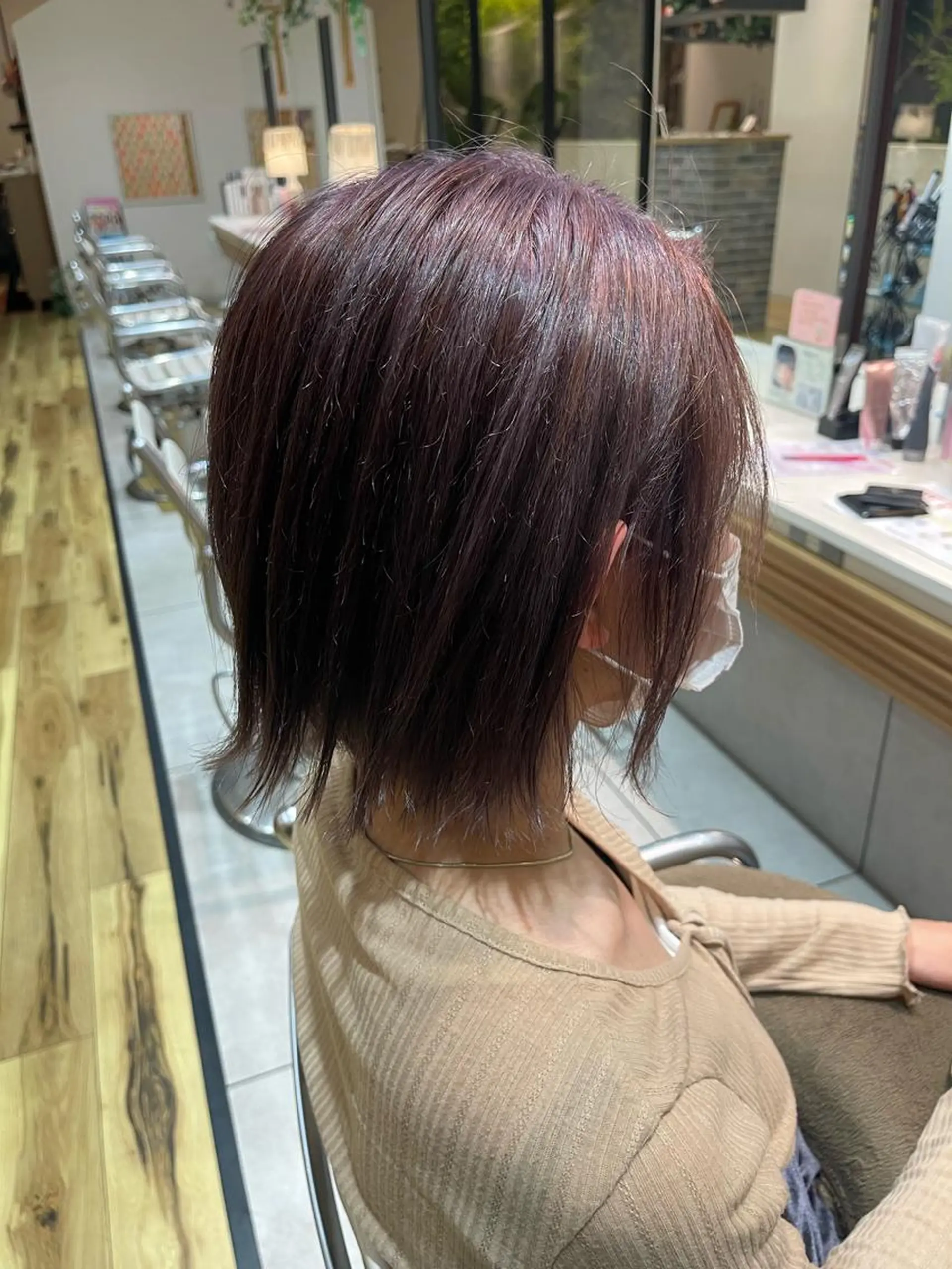 ショート ヘアカラー enn.bleach by t.a.g所属・碇山 楓己のヘアスタイル