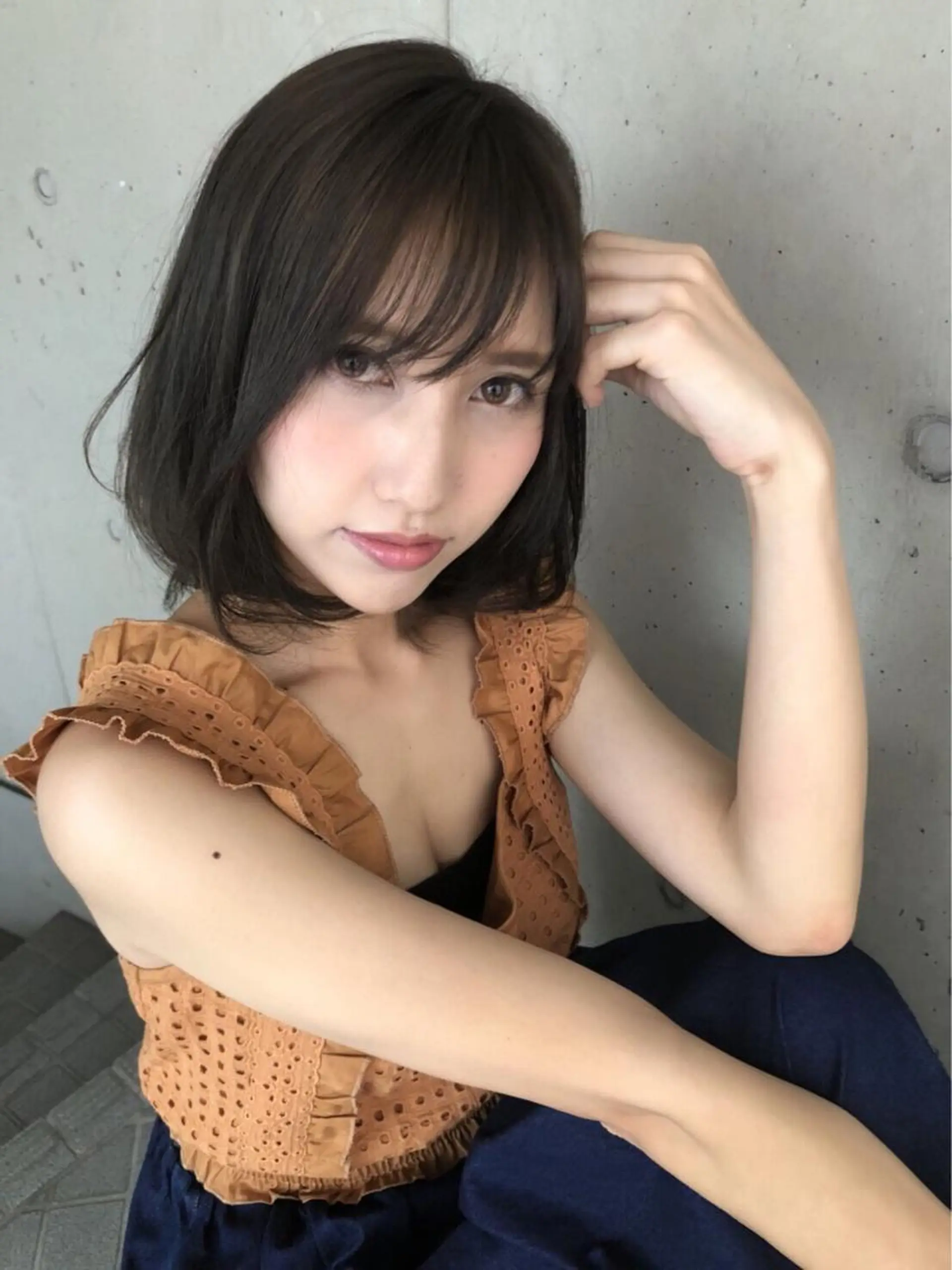 ミディアム カラー 透明感カラー イルミナカラー ボブ カット ヘアカラー トリートメント Lumderica(ラムデリカ)所属・横浜/元町/石川町 ラムデリカYUKAのヘアスタイル