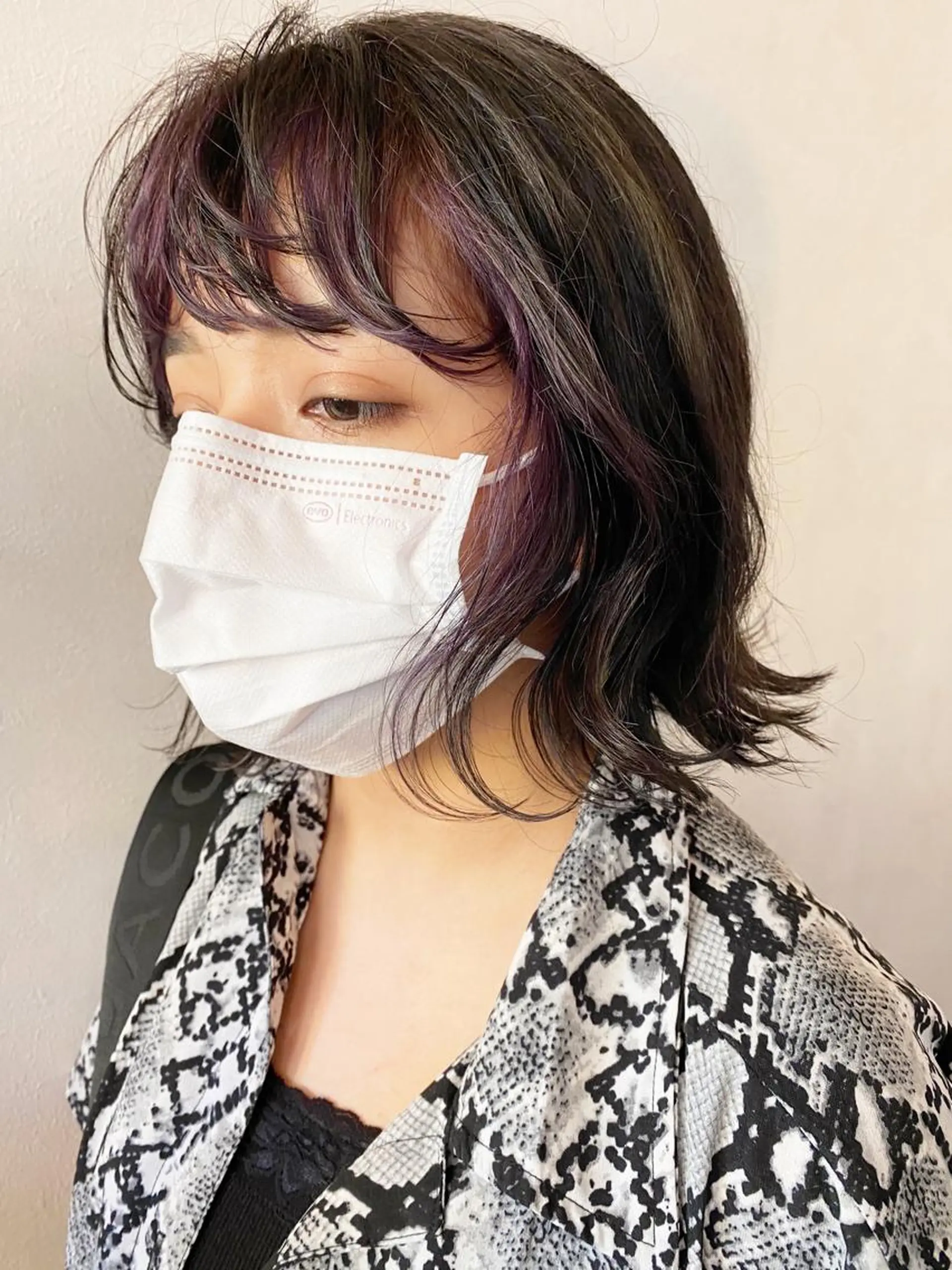 ショート ミストバング 💖透明感カラー HAYATO💖のヘアスタイル