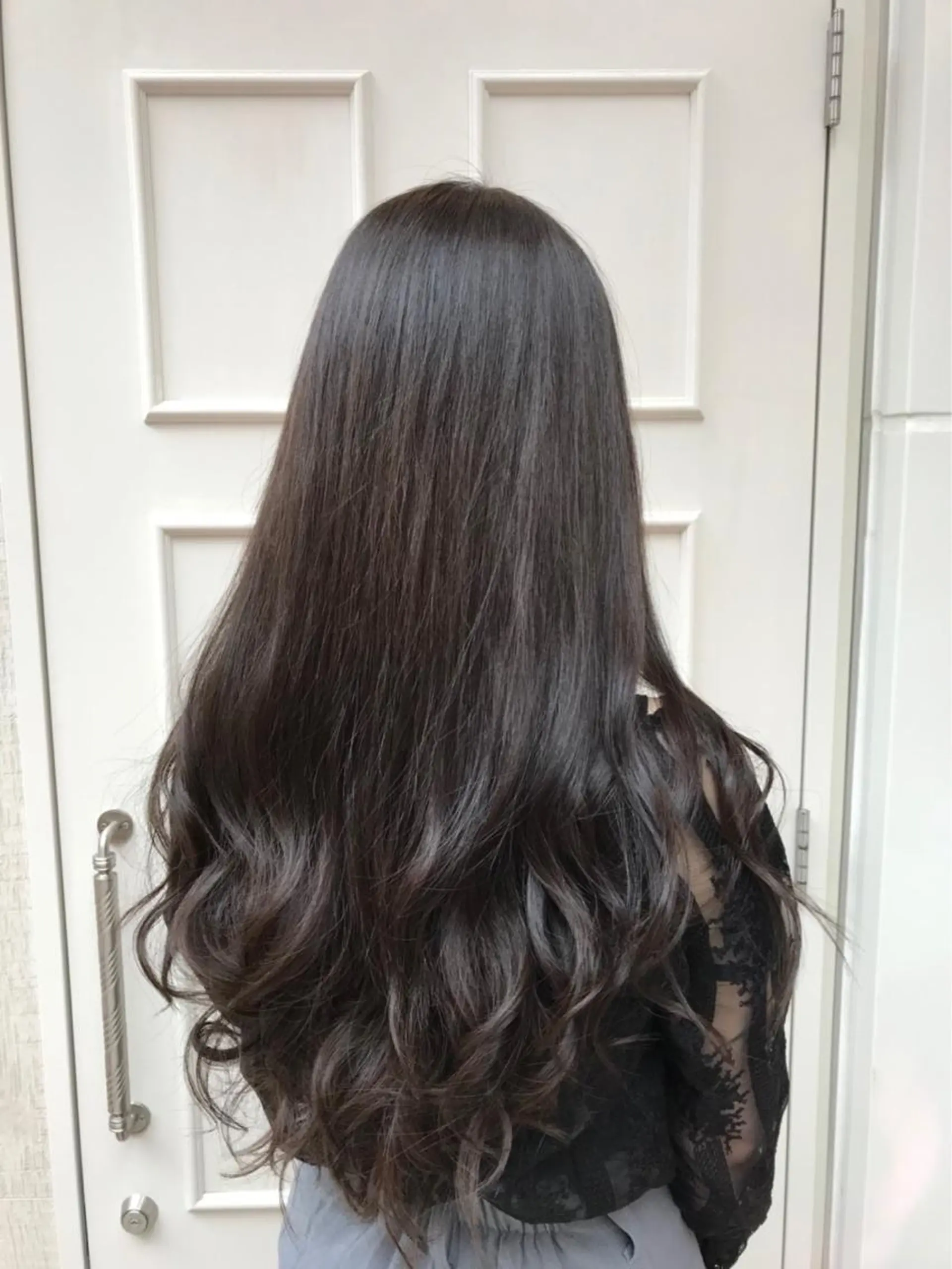 ロング カラー グレージュ 💈Blanco💈 カラー&ケア🌈のヘアスタイル