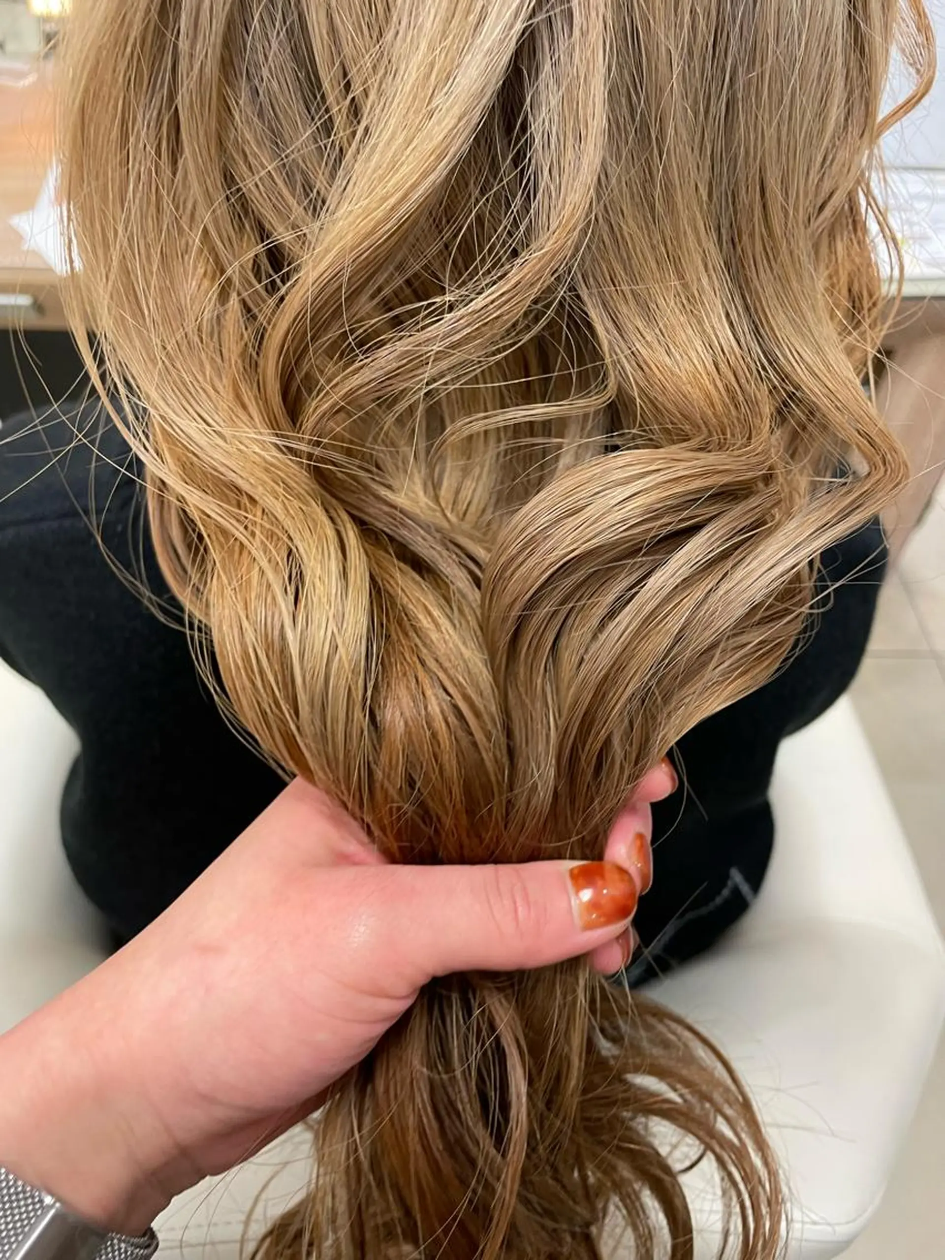 ロング カラー ヘアカラー パーマ/ボブ/ ヘルシーカラー/風花のヘアスタイル