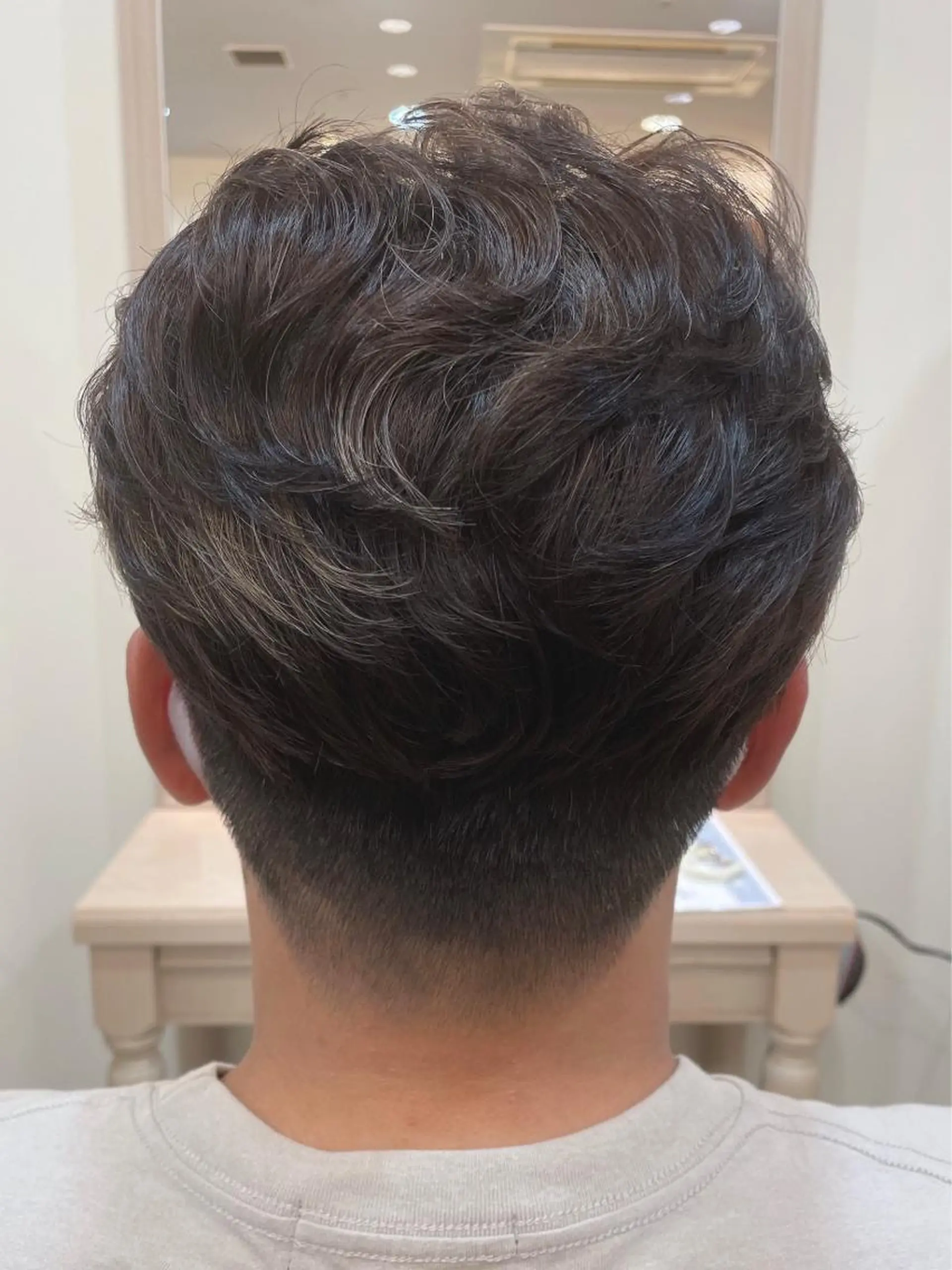 ショート パーマ メンズ カット パーマ メンズパーマ🌀/ 中村郁未のヘアスタイル
