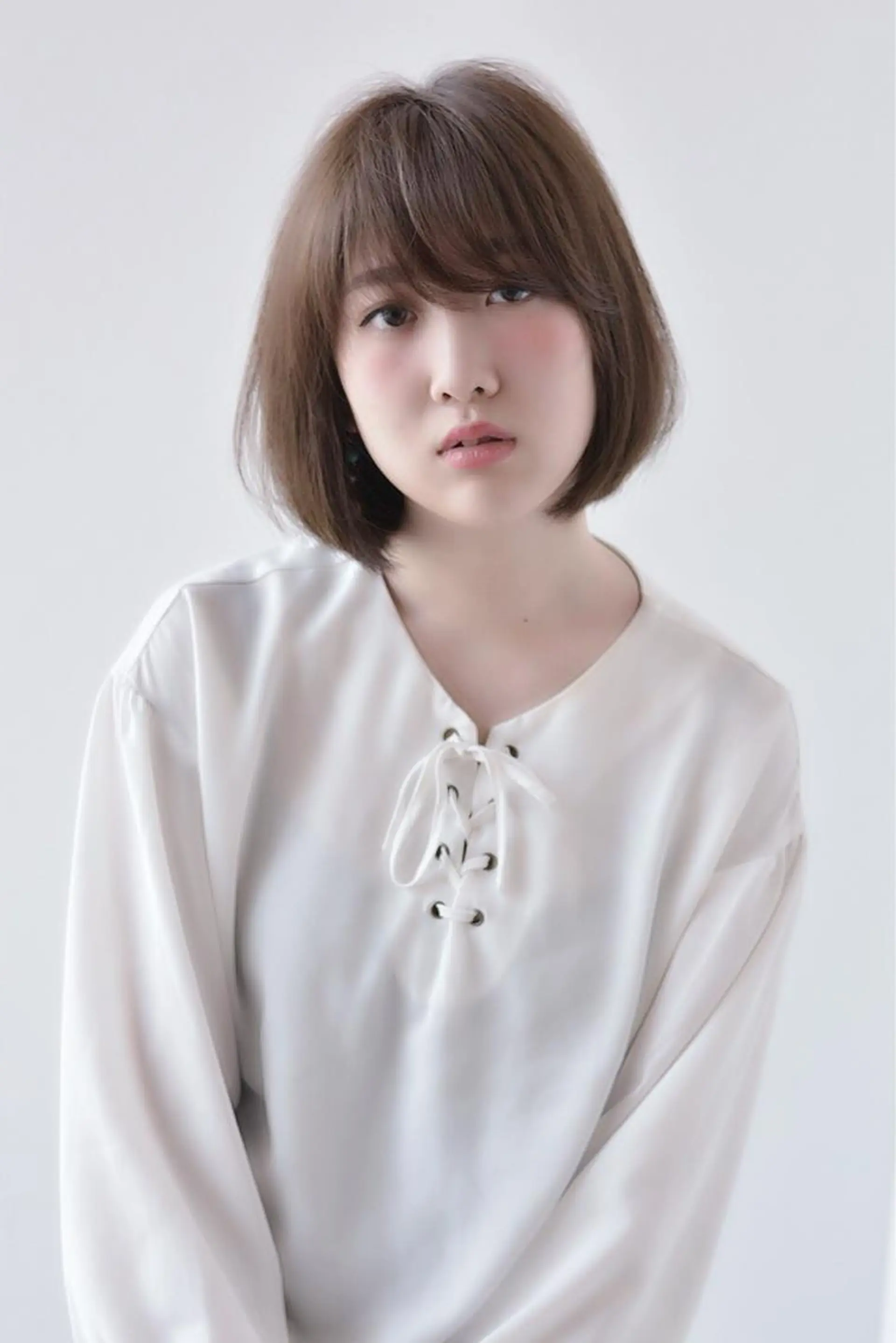 ショート カラー パーマ ボブ KIZU 髪質改善 オカルト怪談のヘアスタイル