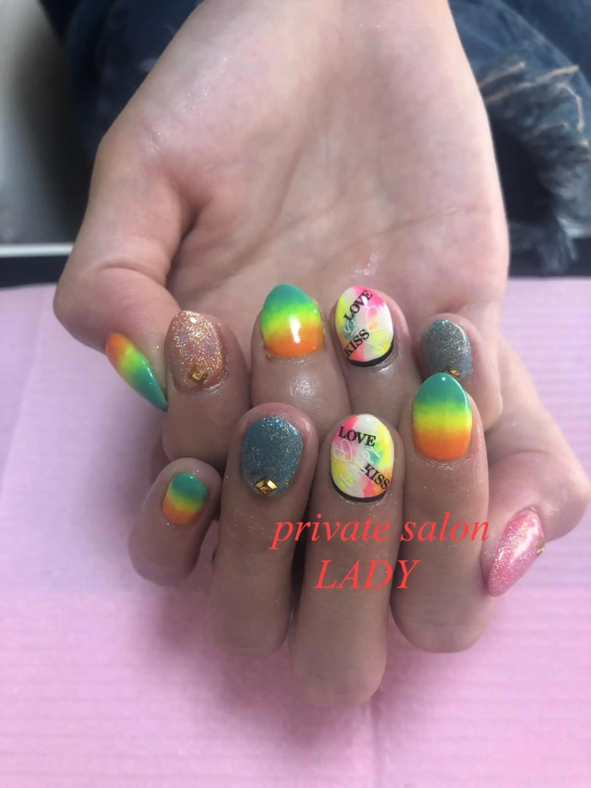 ネイル 桜田 麻菜のネイルデザイン