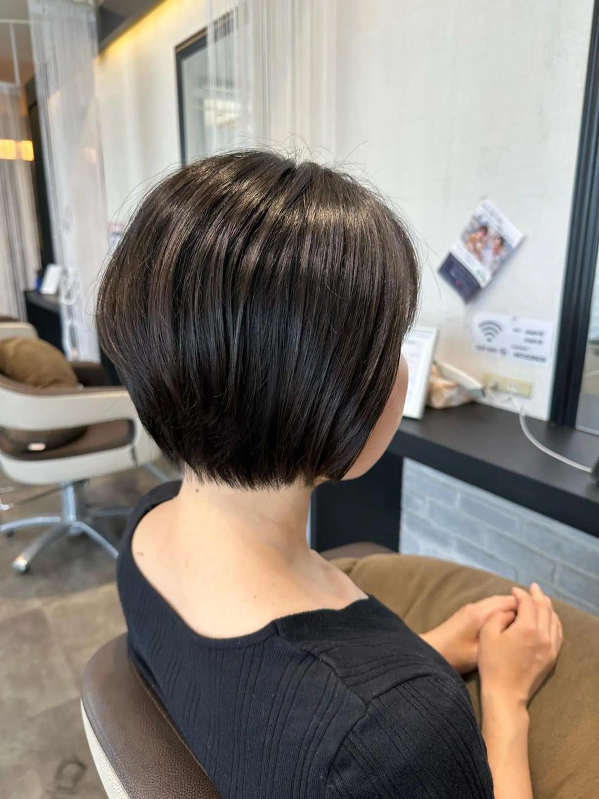 ショート カット ヘッドスパ 若泉 真梨のヘアスタイル