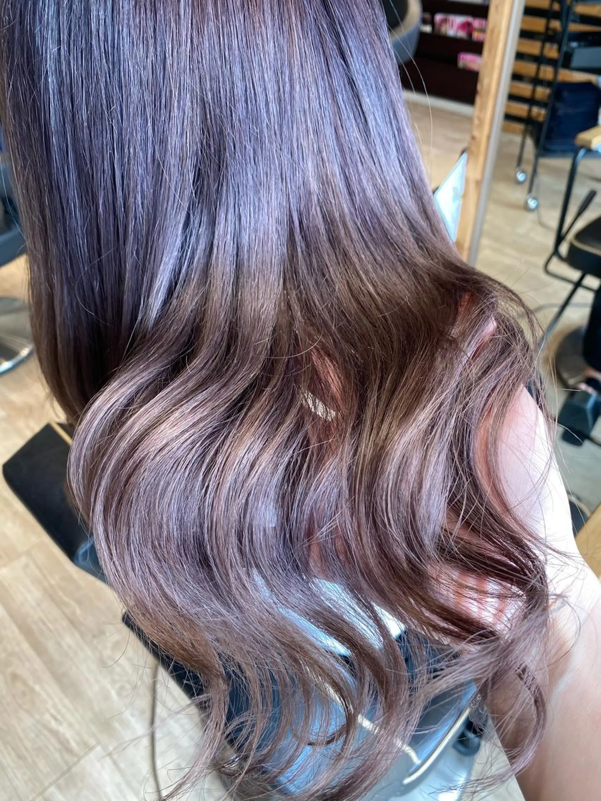カラー ヘアカラー 早川 真幸のヘアスタイル