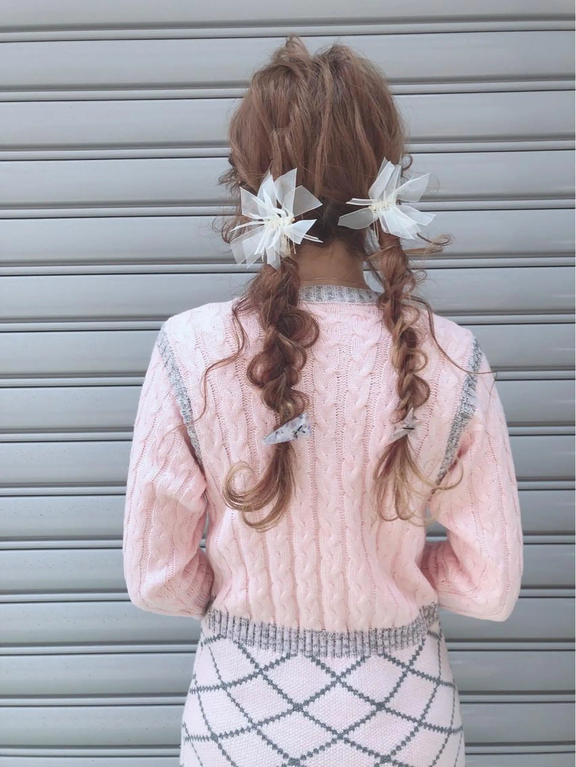 セミロング ツインテール ヘアセット omocha hair salon所属・大嶋 伸吾のヘアスタイル