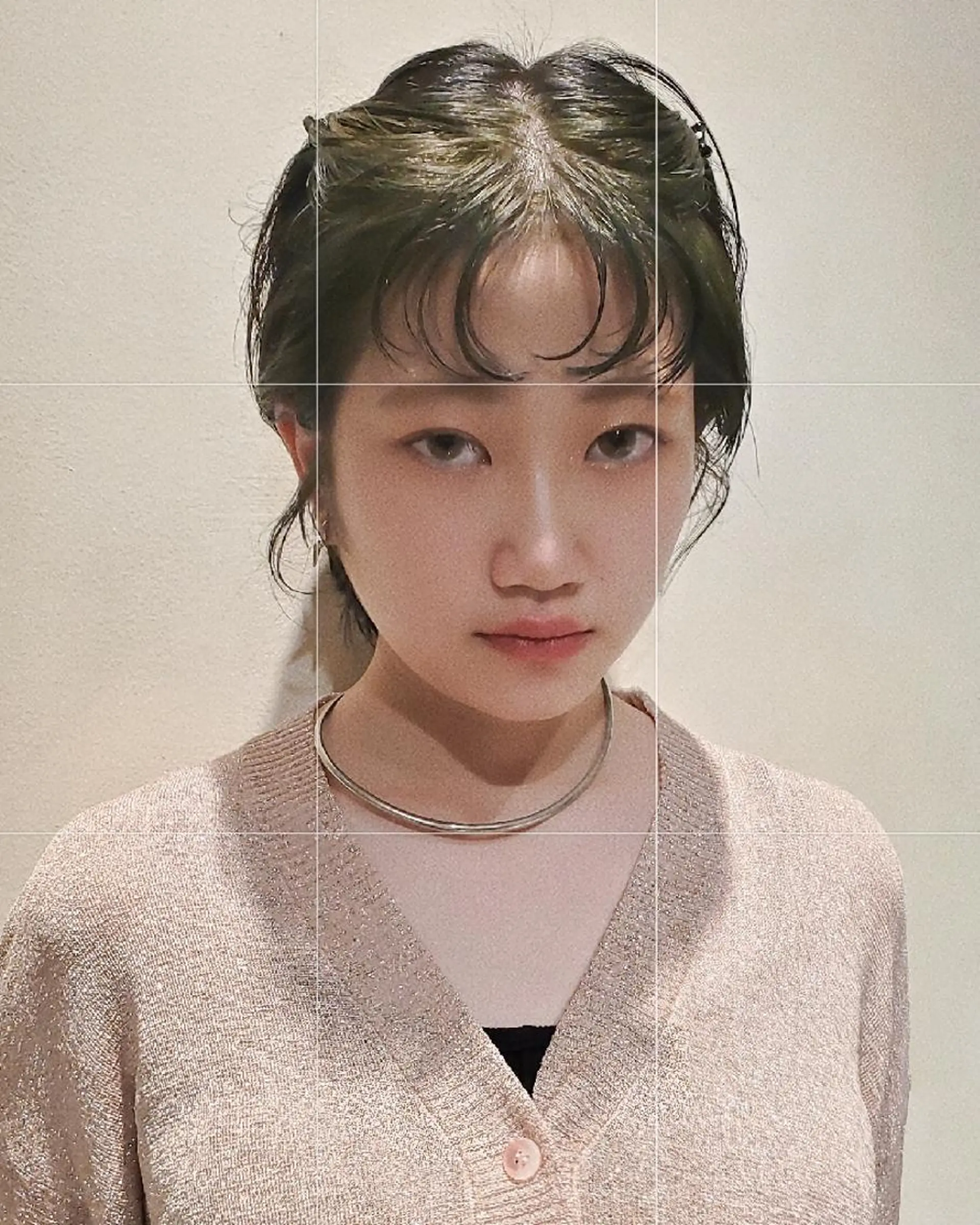 ショート カラー ブリーチ ハイライトカラー ハイライト 韓国レイヤー　 suzuのヘアスタイル