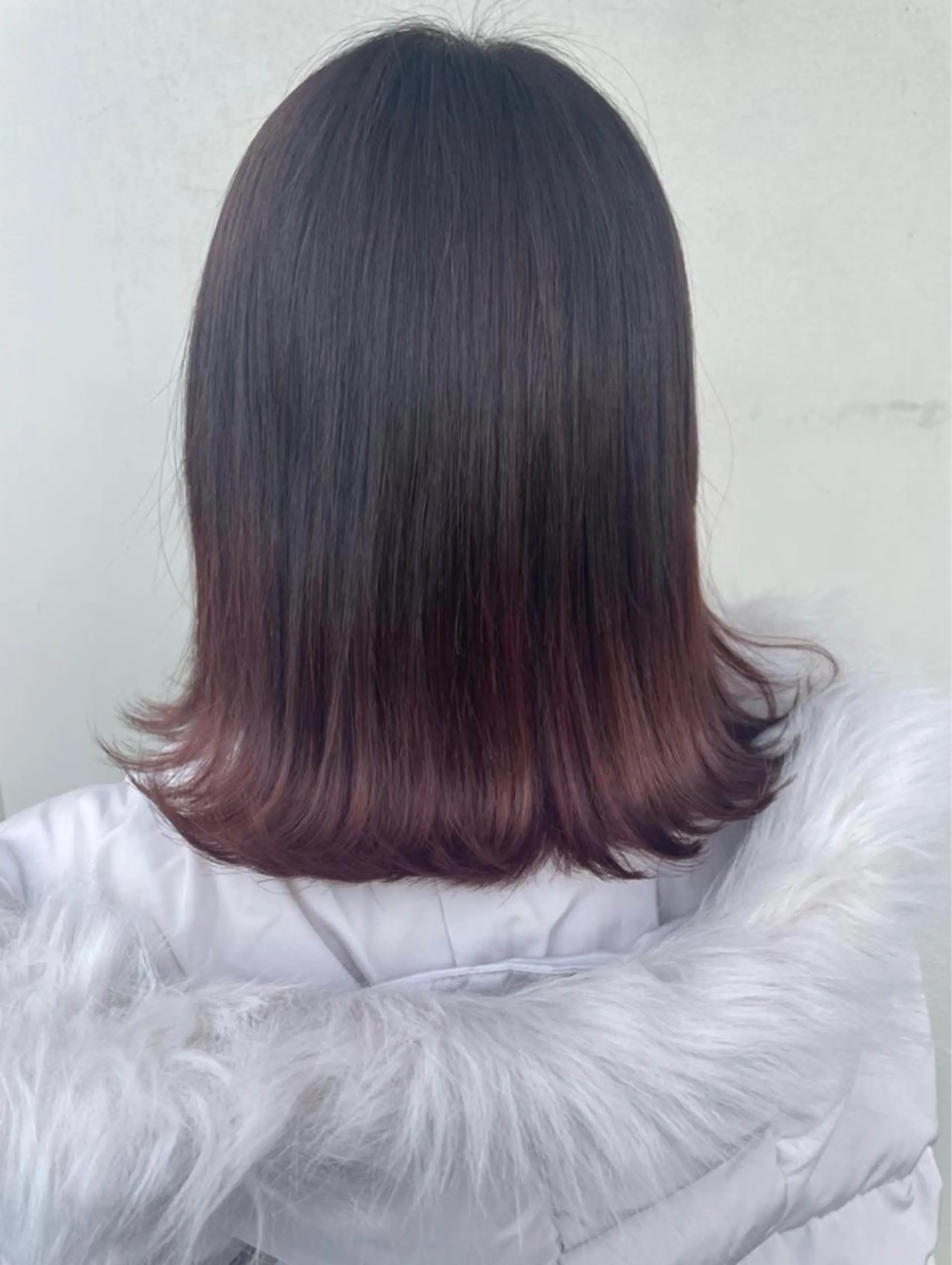 ミディアム カラー 🎀透明感×ちゅるん ピンク🎀ゆきののヘアスタイル