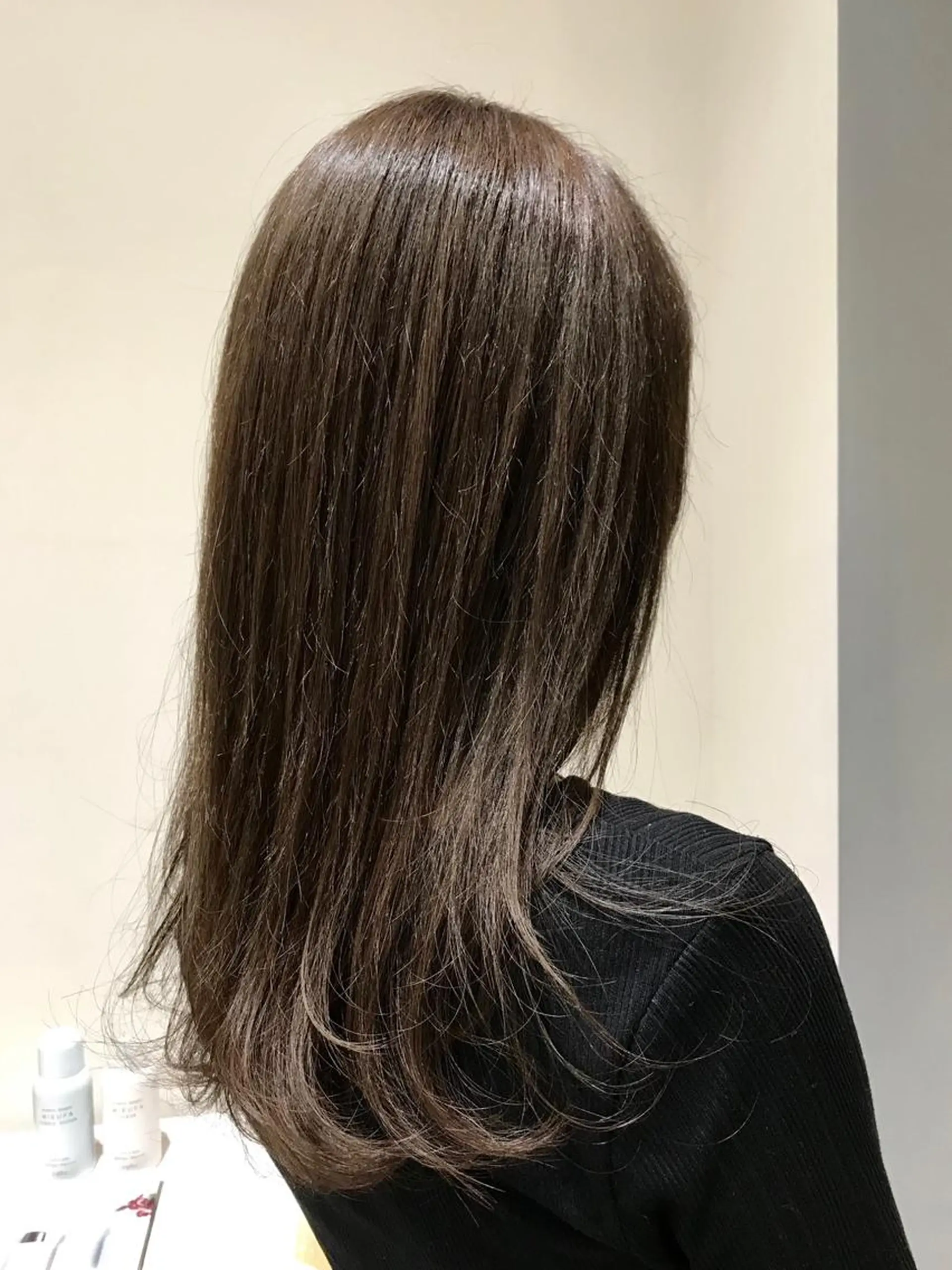 ロング カラー ブリーチ ブリーチなしカラー ヘアカラー トリートメント KEN KENのヘアスタイル