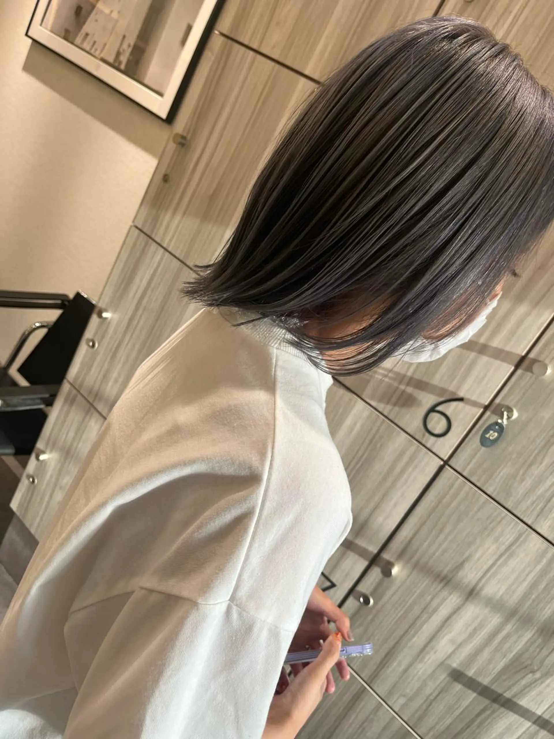 ミディアム 髪質改善✨縮毛矯正 ✨HARUKI✨のヘアスタイル