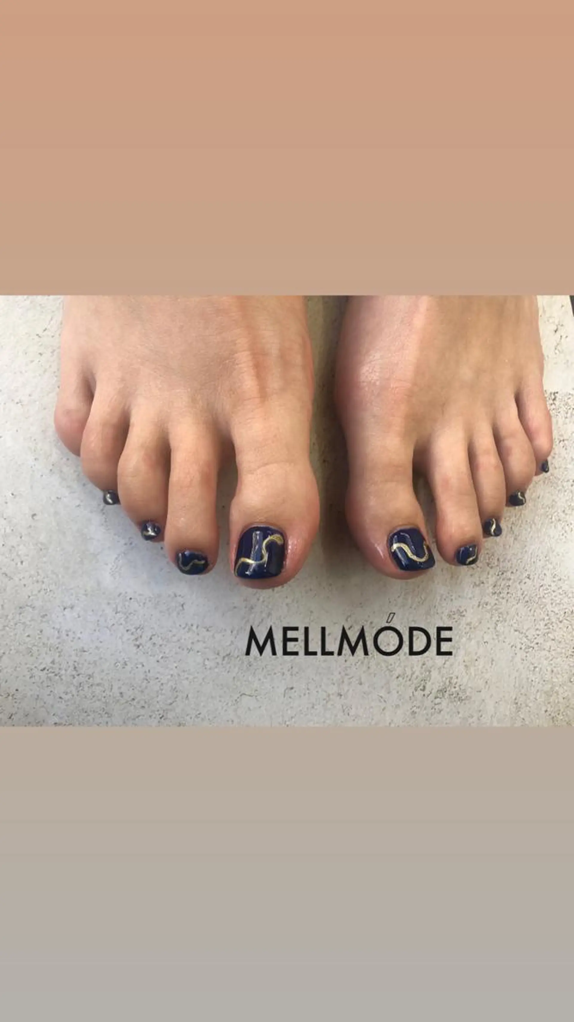 ネイル フットネイル MELLMODE所属・Nakano Kanaのネイルデザイン