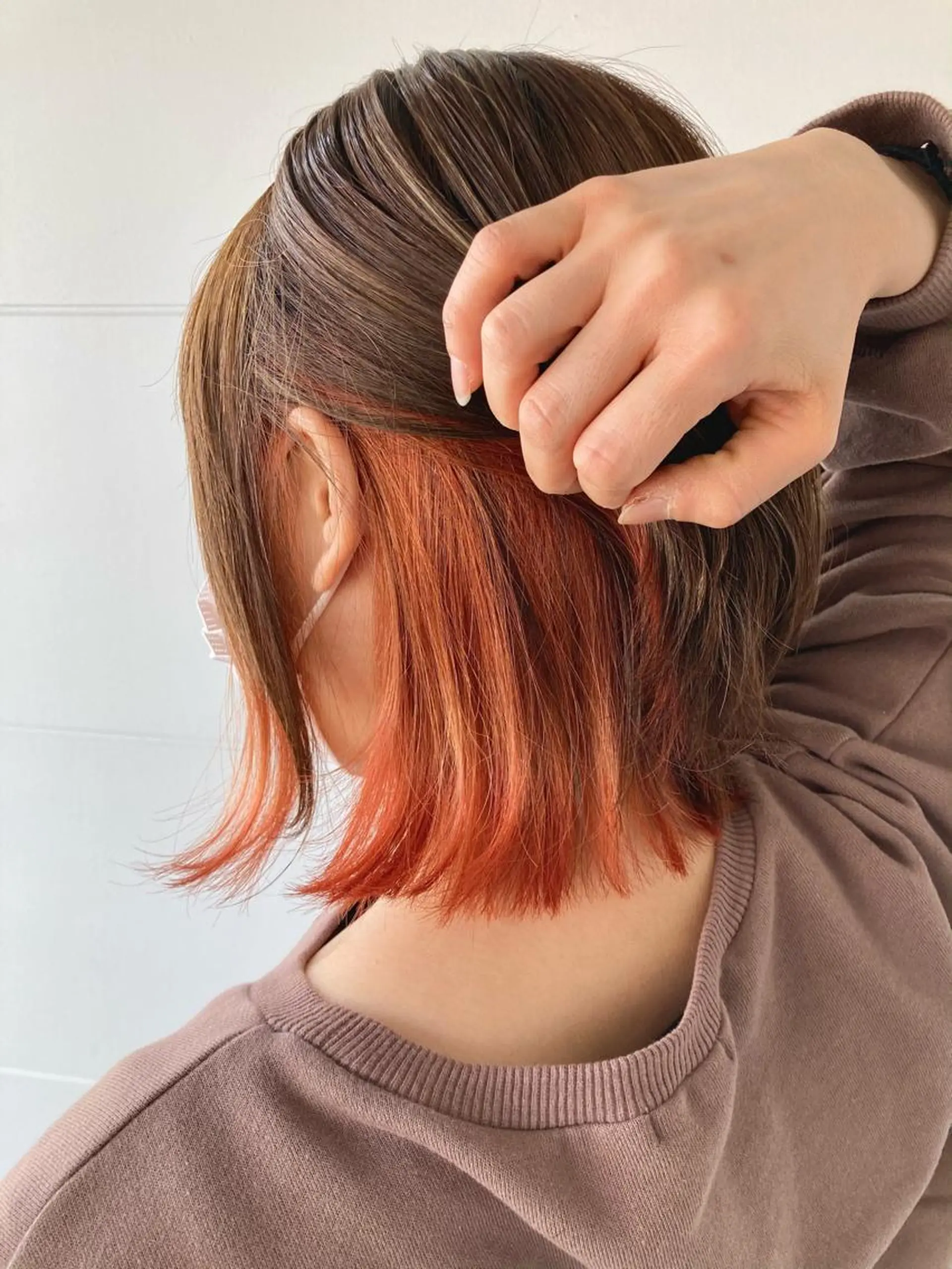ミディアム タカツド ユウキのヘアスタイル