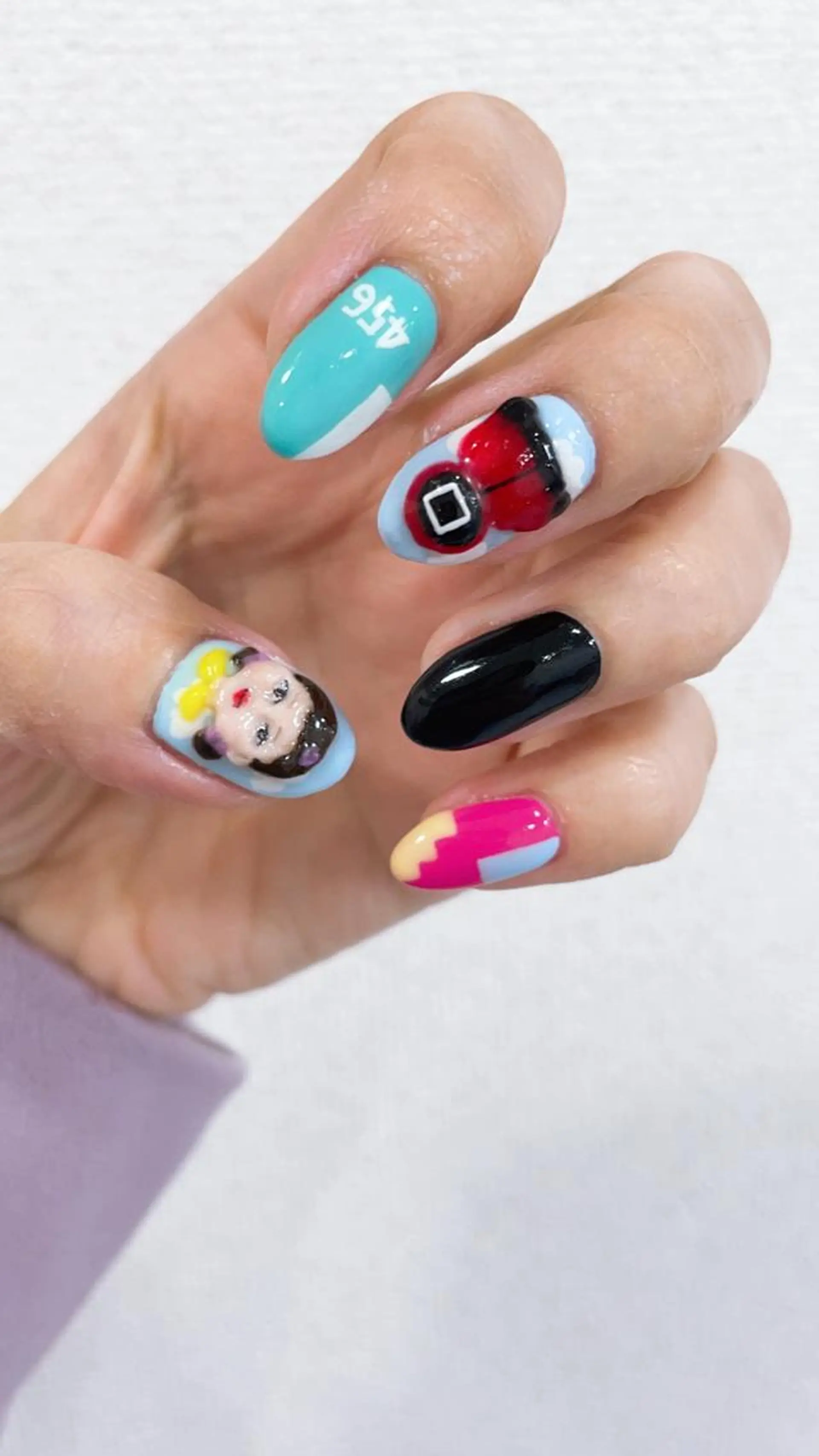 ネイル ハンドネイル Minaminail やり放題ネイル🍓のネイルデザイン