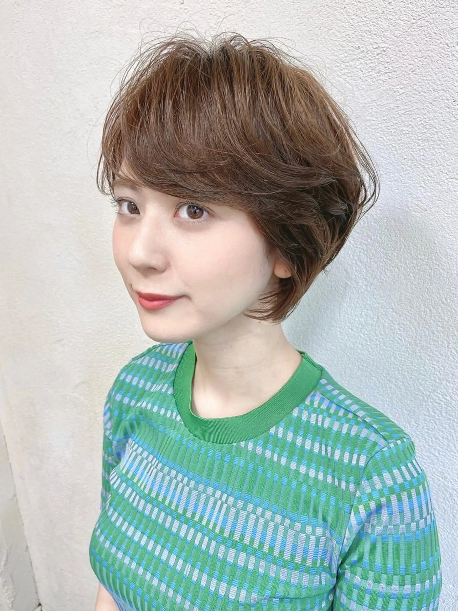 ショート カラー パーマ shiori ❤︎のヘアスタイル