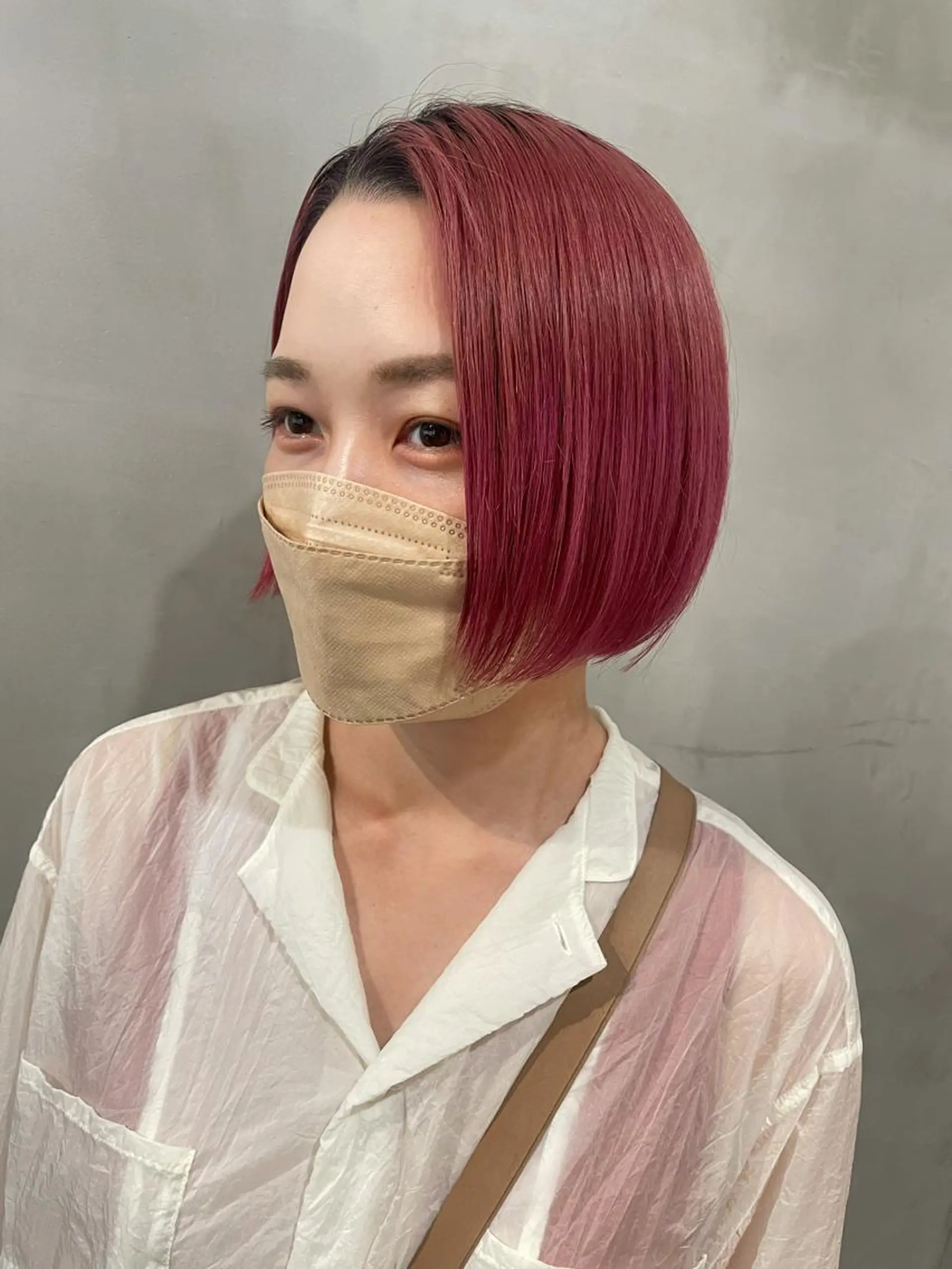 ショート カラー カット ヘアカラー トリートメント 優 作のヘアスタイル