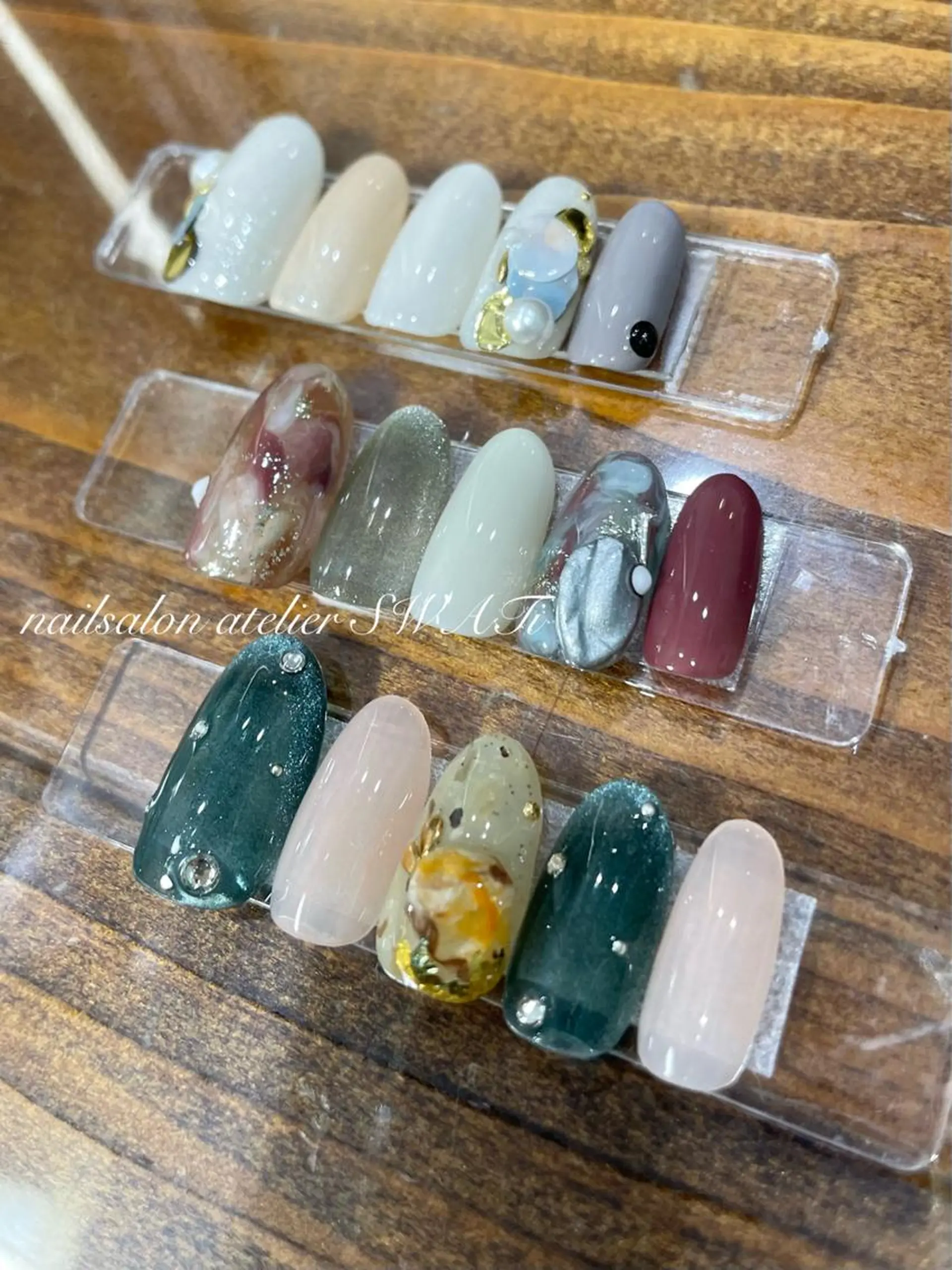 ネイル ヘアーサロン大野所属・nailsalon SWATiのネイルデザイン