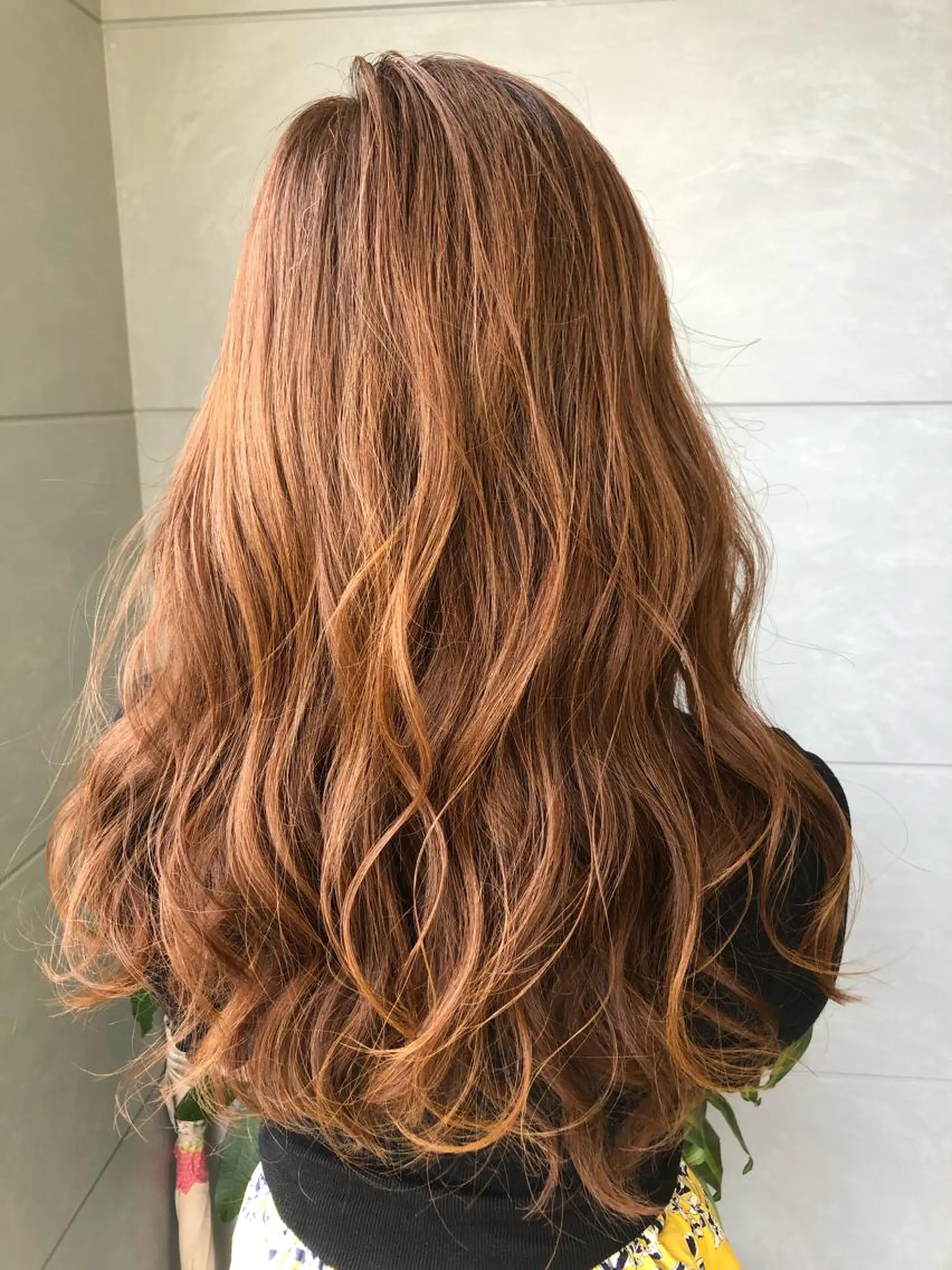 ロング 塚本 文奈のヘアスタイル