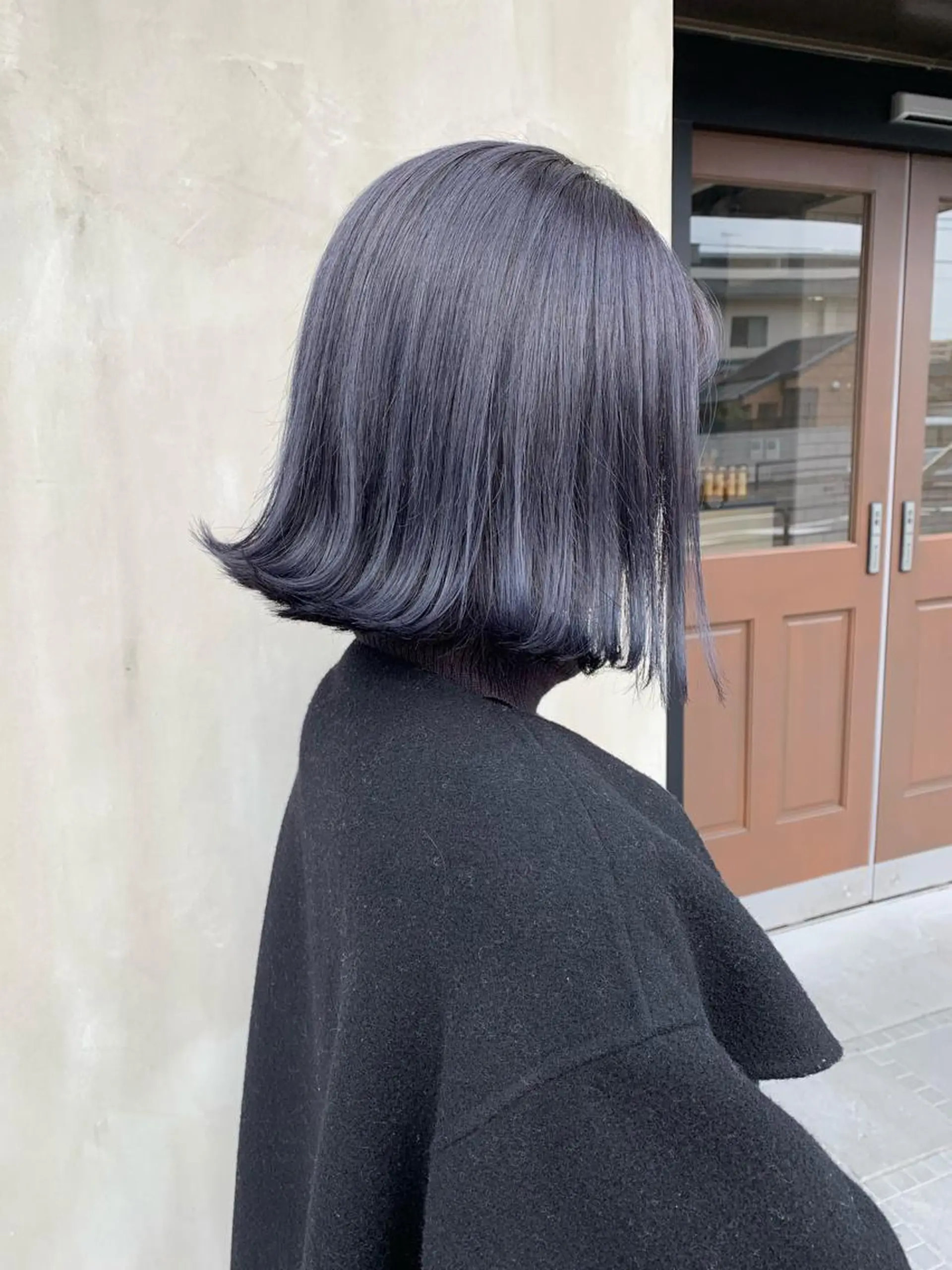 ショート カラー ブルーカラー 透明感カラー mizuki /骨格似合わせのヘアスタイル