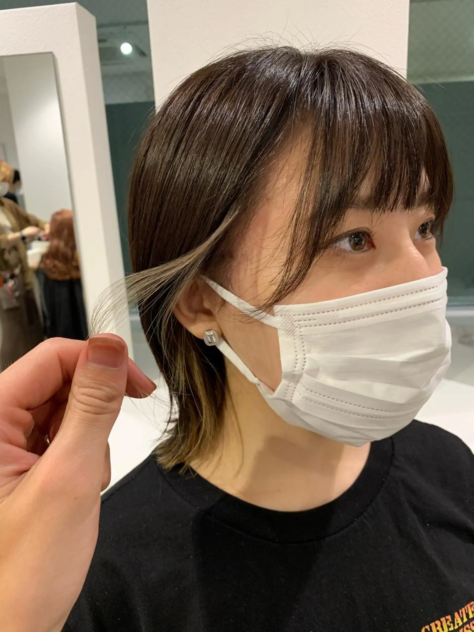 ショート 大人レイヤー ヨシミカズヤのヘアスタイル