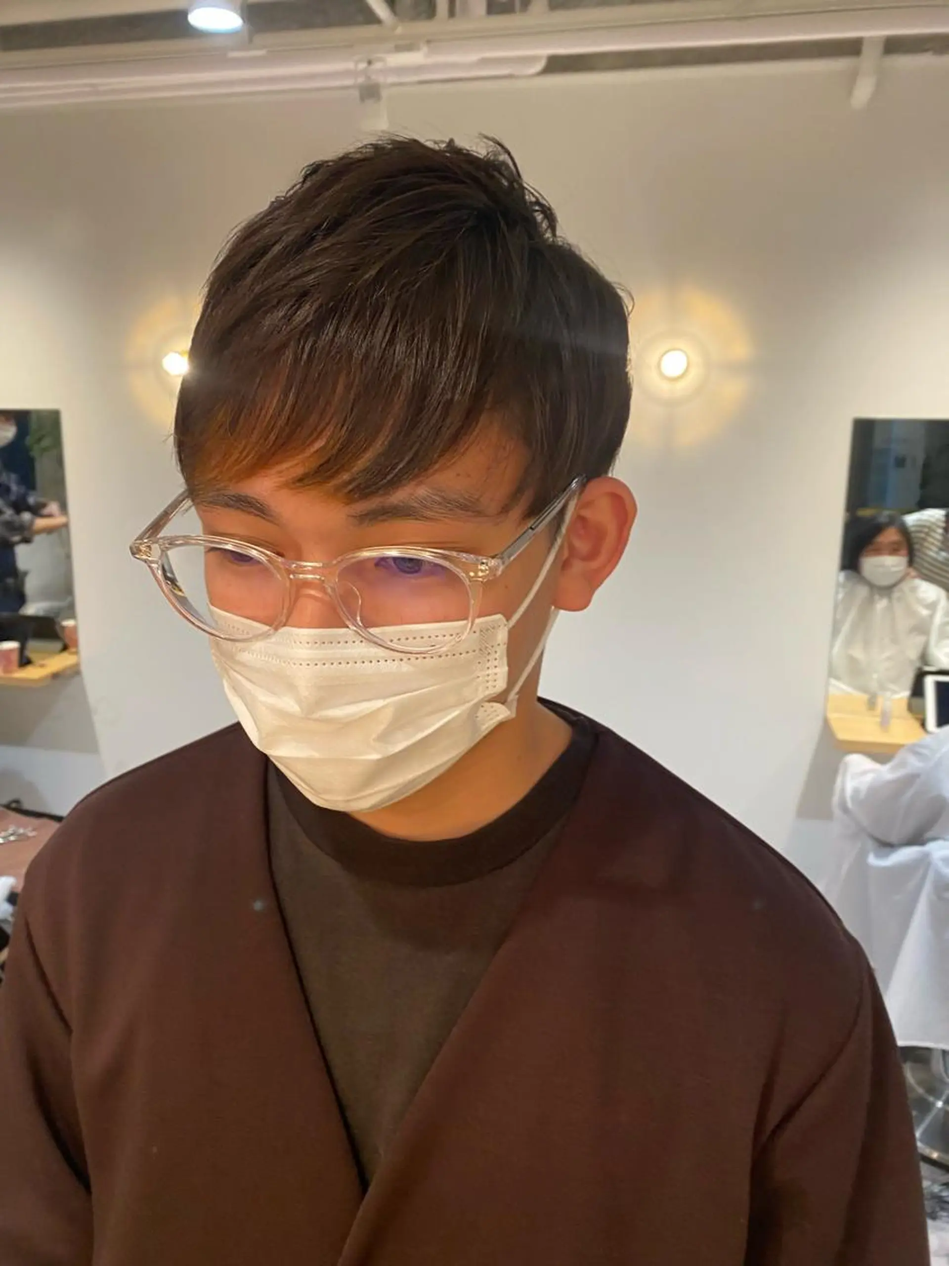 メンズ メンズ韓国風 丸みボブ　ショート ｍａｎａｍｉのヘアスタイル