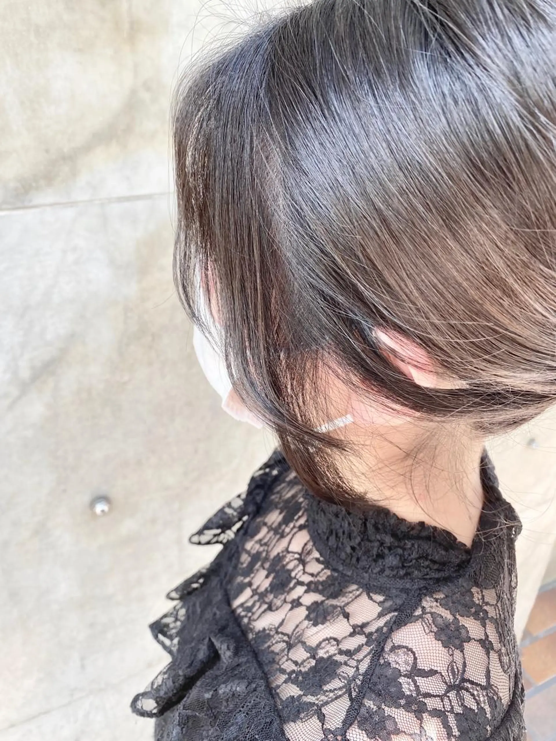 セミロング カラー 韓国風ヘア カット JIL BLAN所属・JIL BLAN NAOのヘアスタイル