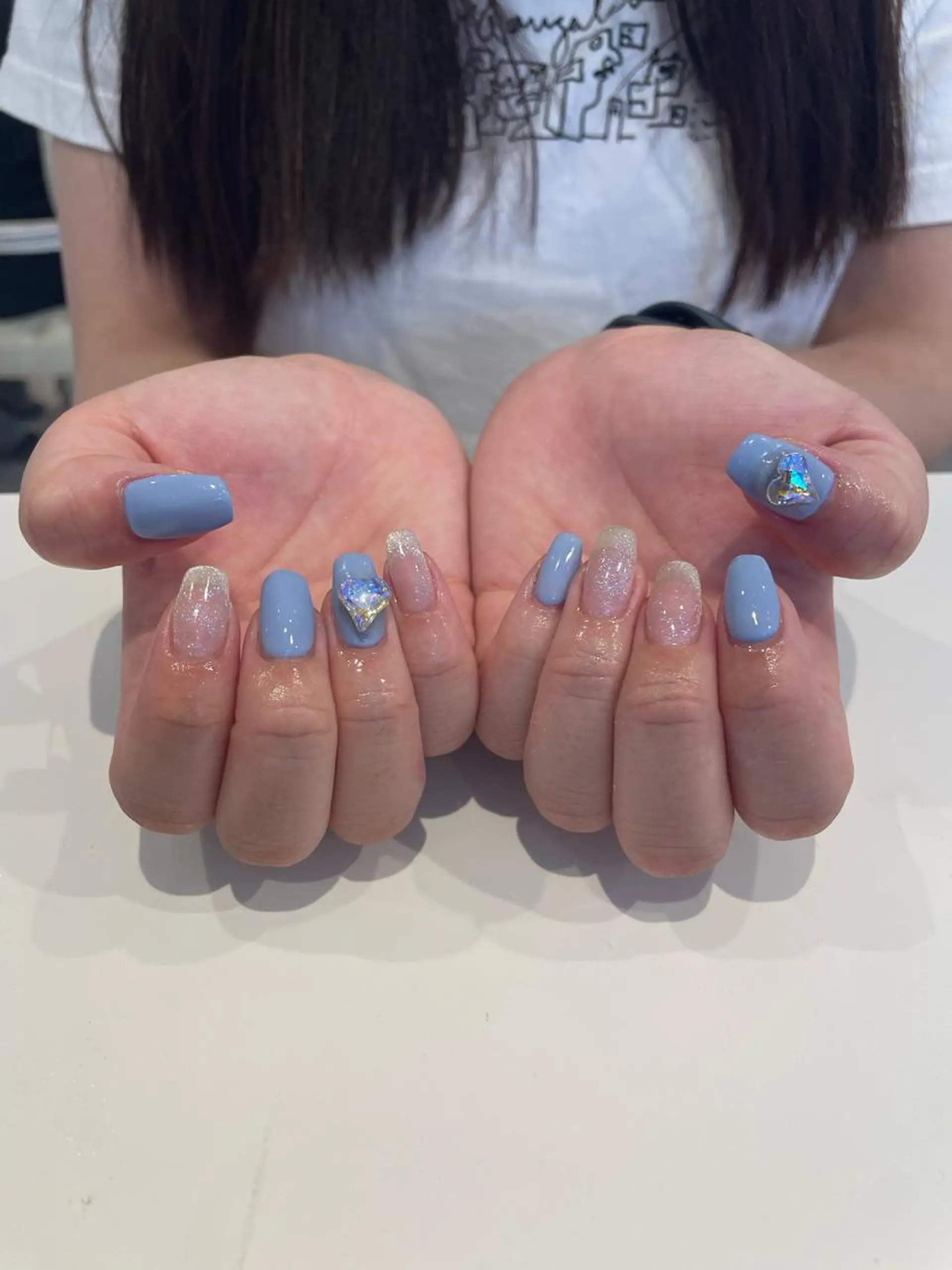 ネイル 束感まつ毛/ネイル/ LED♥KIRARAのマツエク・マツパデザイン