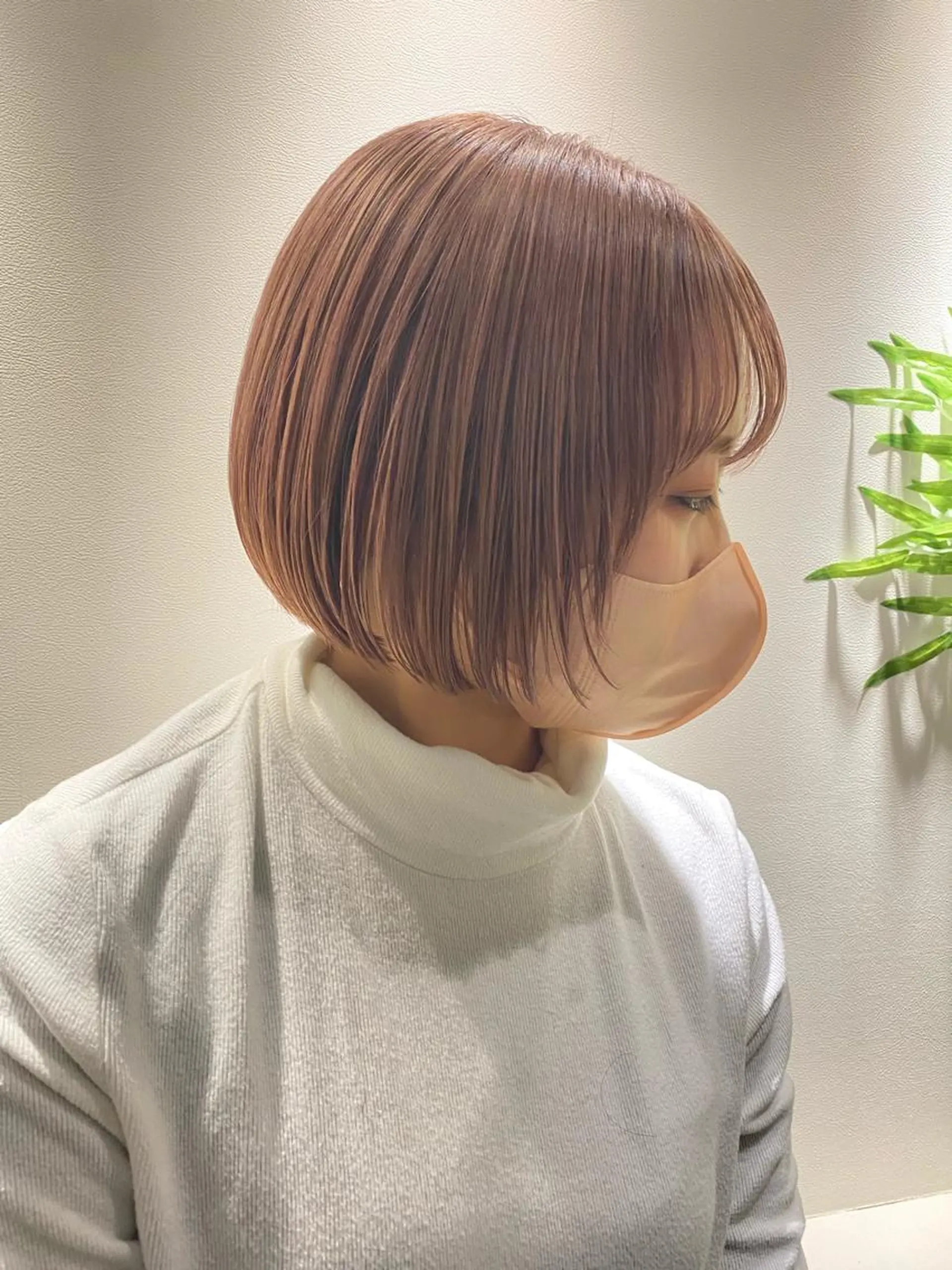 ショート ケリーズグリーン所属・ボブ/艶ハイトーン 森田/嵩士のヘアスタイル