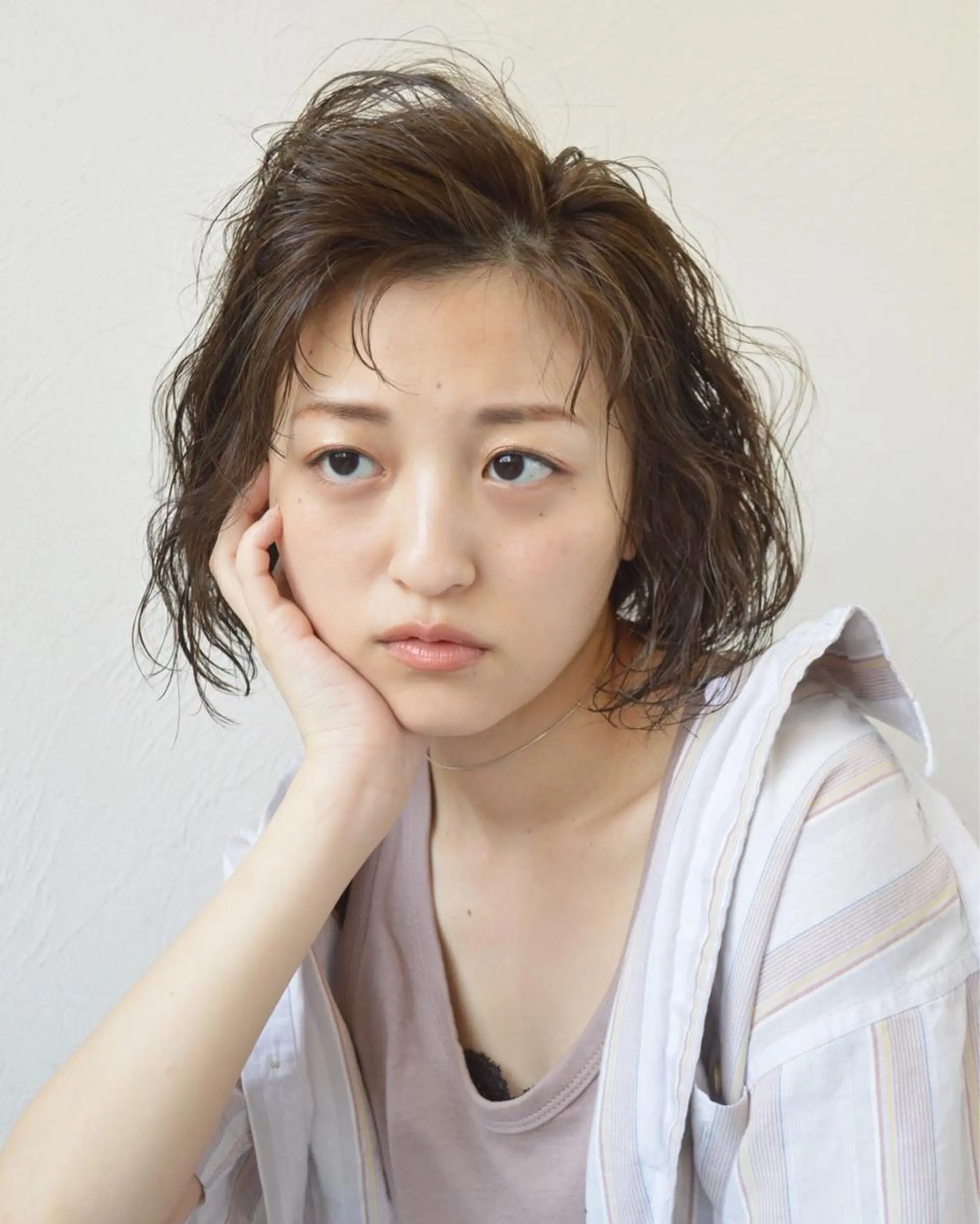 ショート ワンレンボブ ボブ 【今だけブリーチ 限定価格💕】すみのヘアスタイル