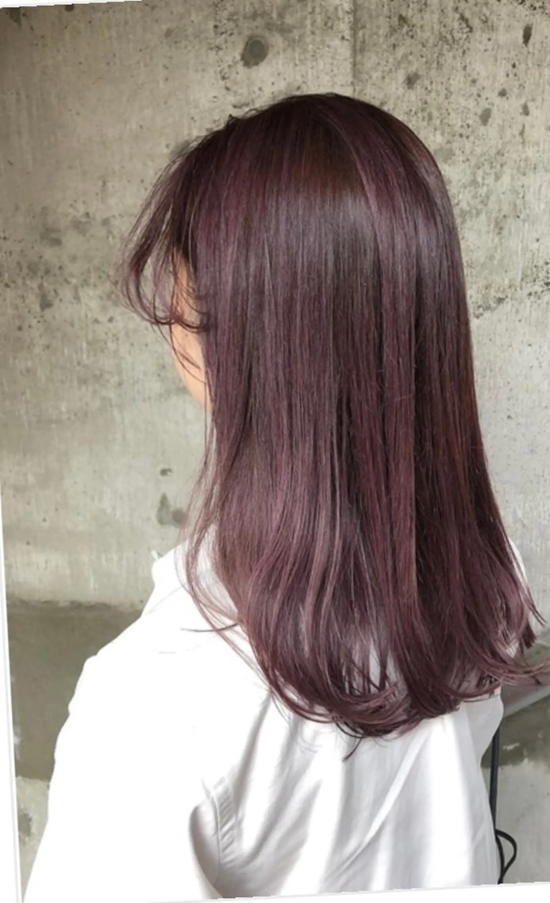 セミロング カラー STAGE R.eco 江坂所属・amelie 犬塚心　江坂のヘアスタイル