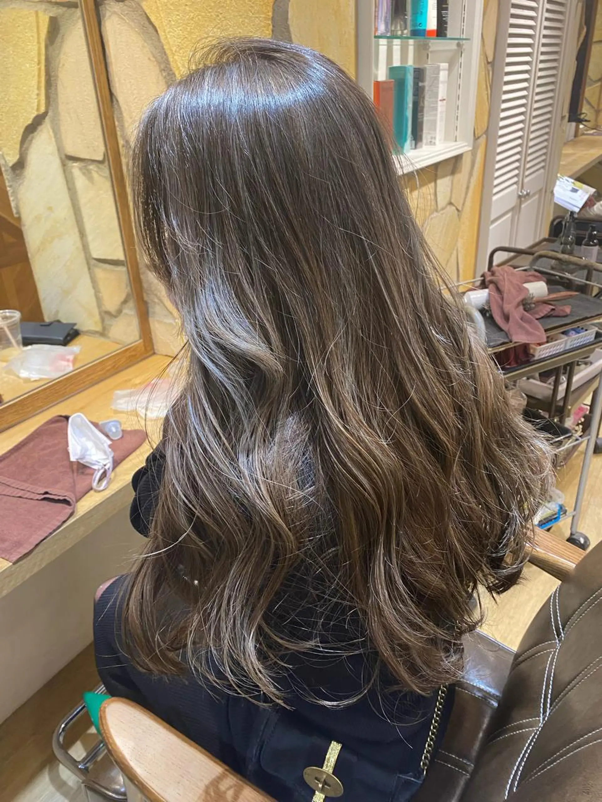 ロング カラー ヘアカラー トリートメント kawabe maikoのヘアスタイル