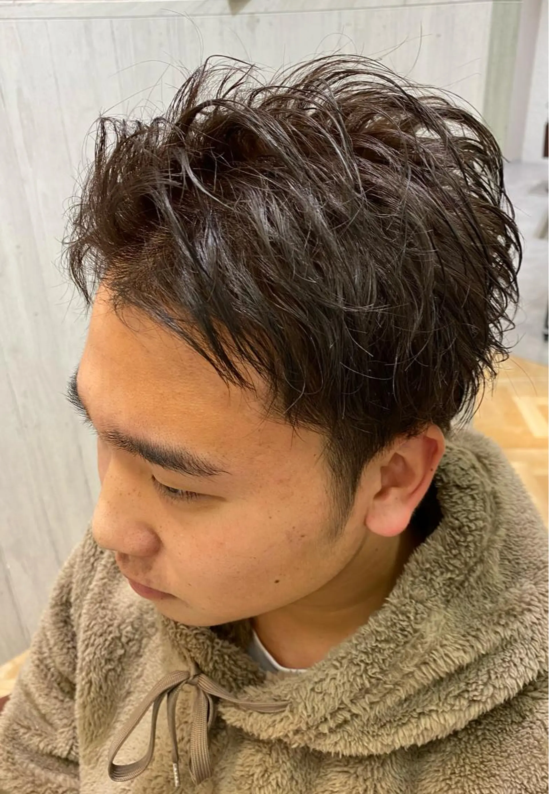 ショート メンズ メンズパーマ 齋藤 優のヘアスタイル