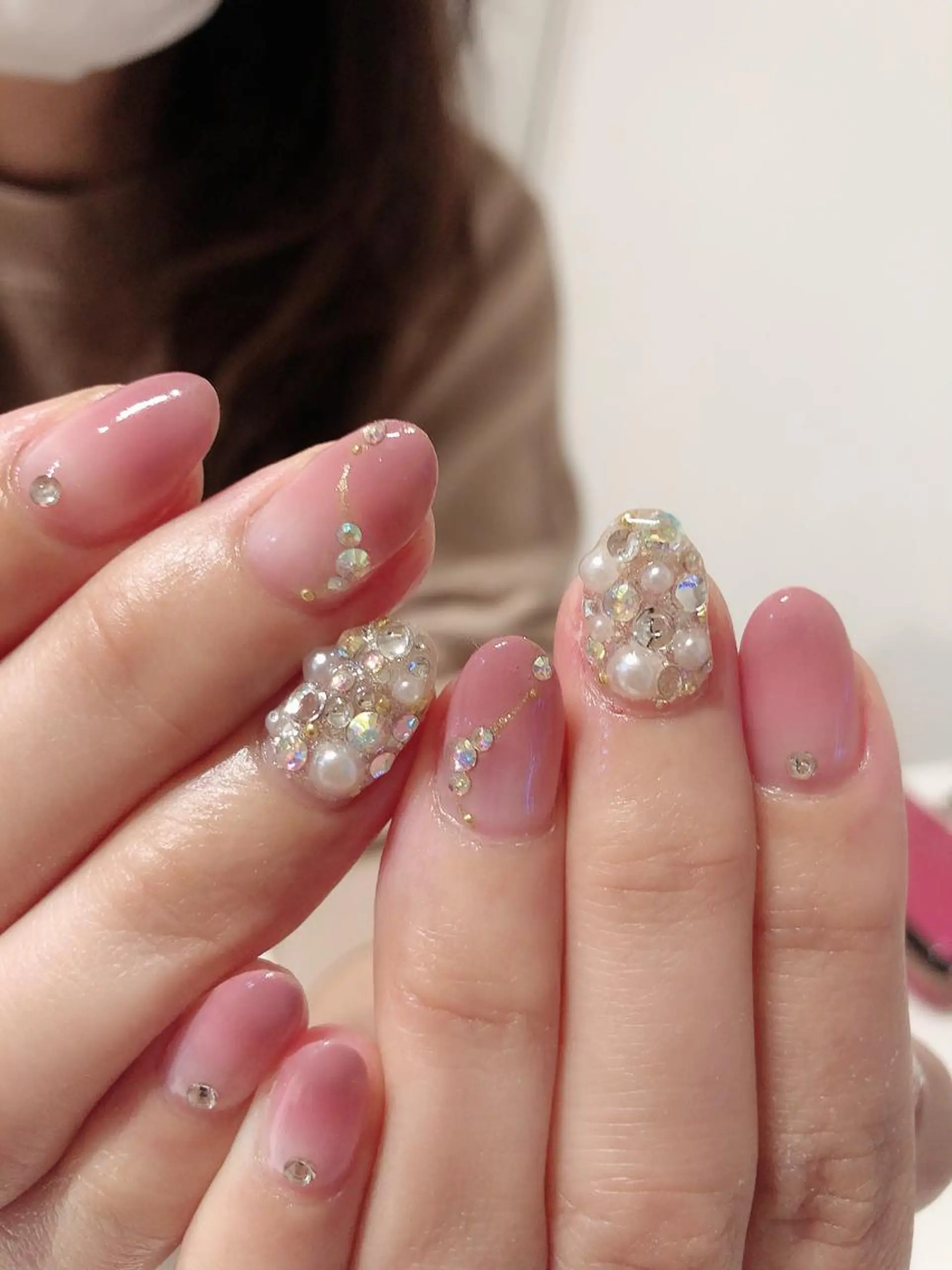 ネイル ピンク ハンドネイル * haruのネイルデザイン