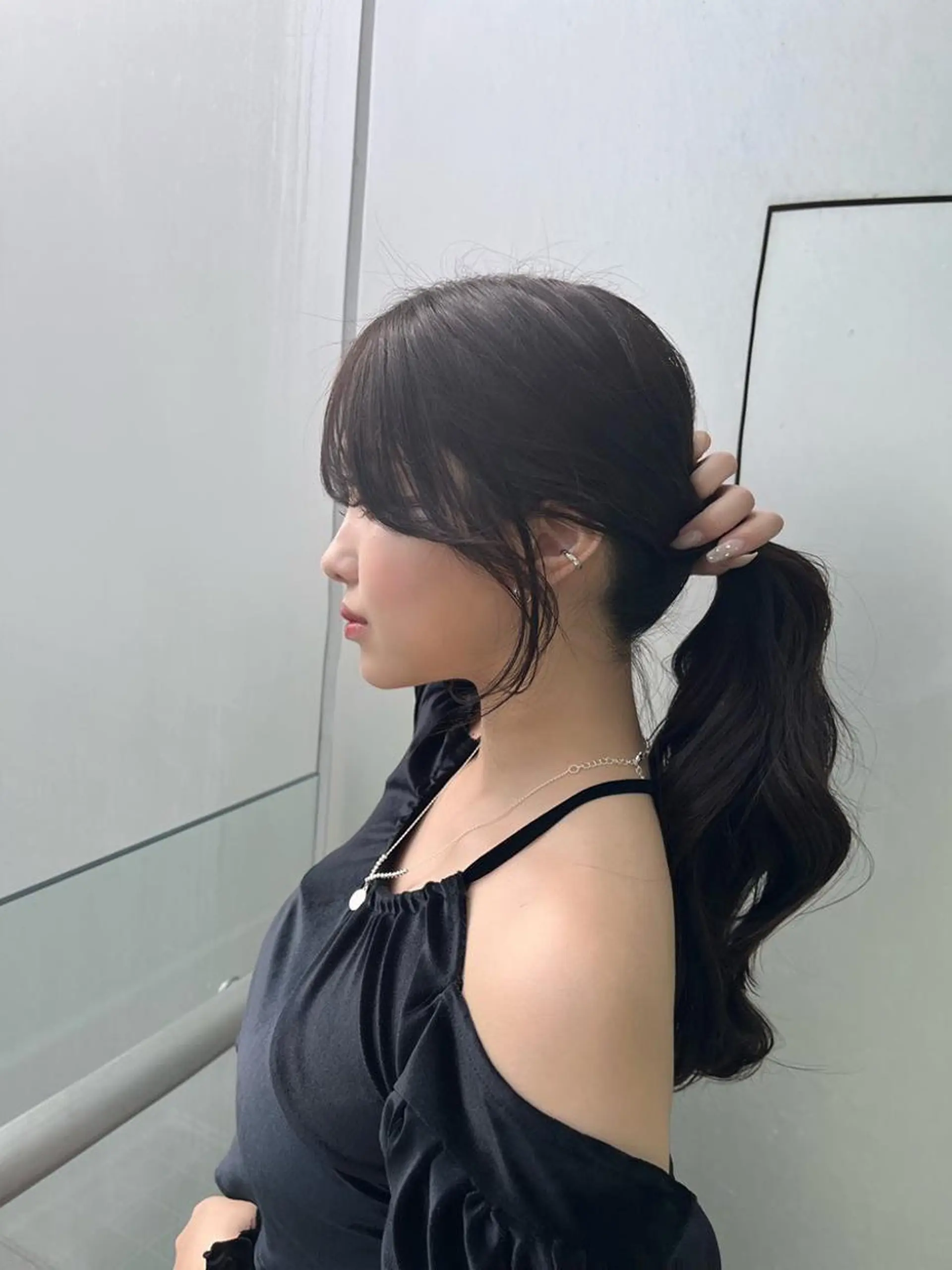 セミロング カット ヘアカラー トリートメント 🌫️大人韓国ヘア 🌫️naoyaのヘアスタイル