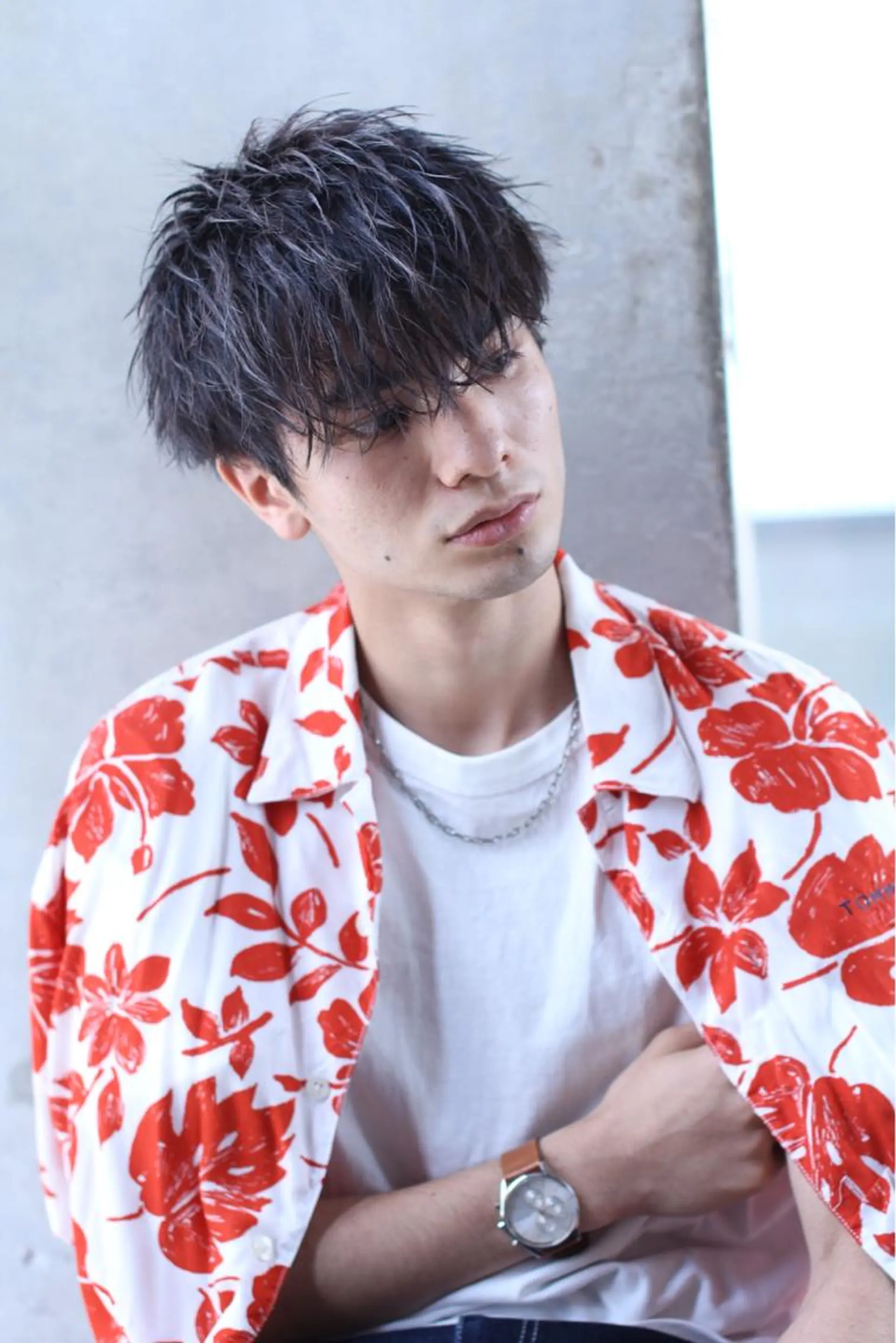 パーマ メンズ カット パーマ トリートメント 【メンズ特化】 ムネカタ アキトのヘアスタイル