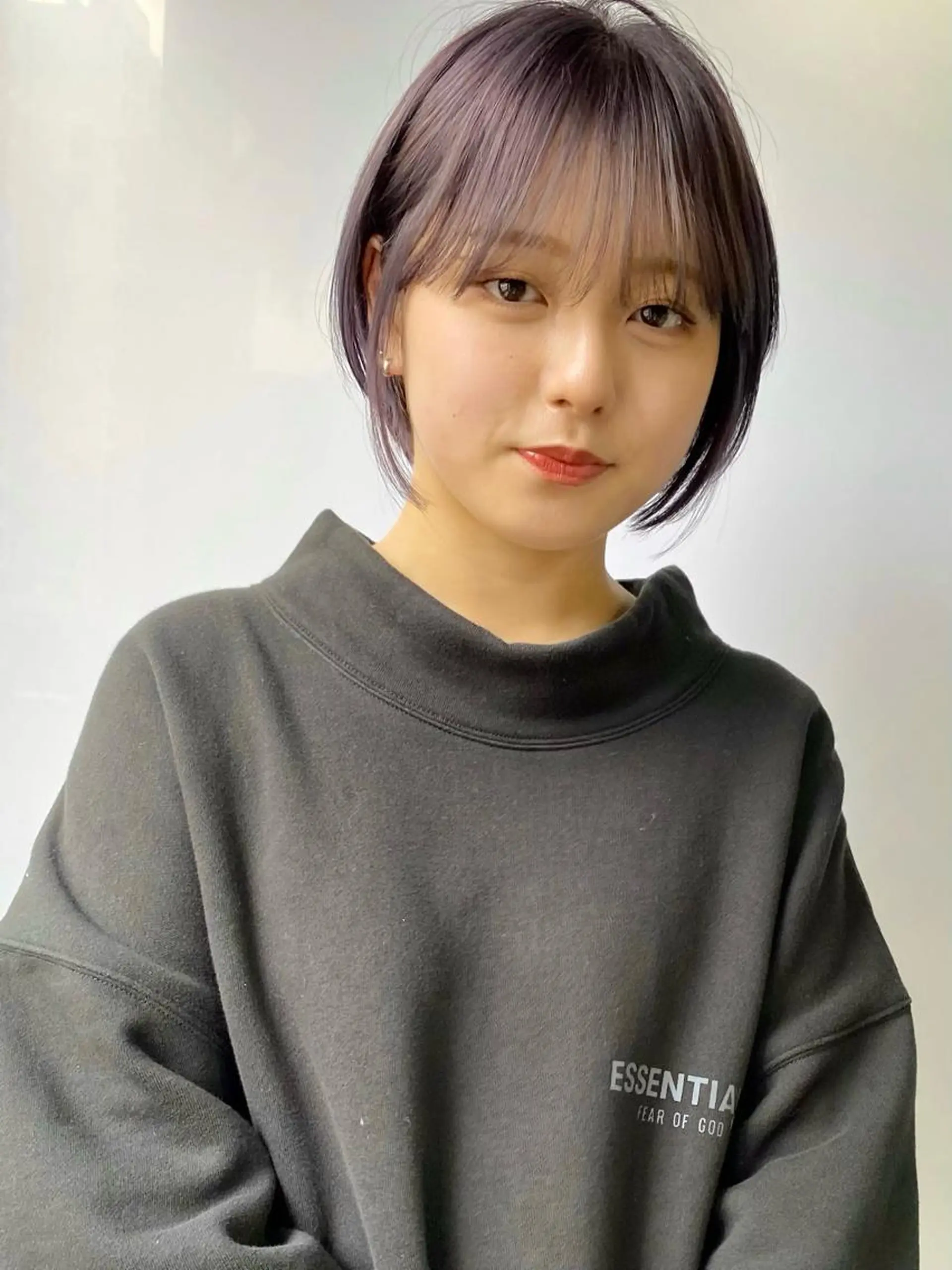 ショート カラー ラベンダーカラー パープルカラー Piaコータロー ハイトーン&‪ボブのヘアスタイル