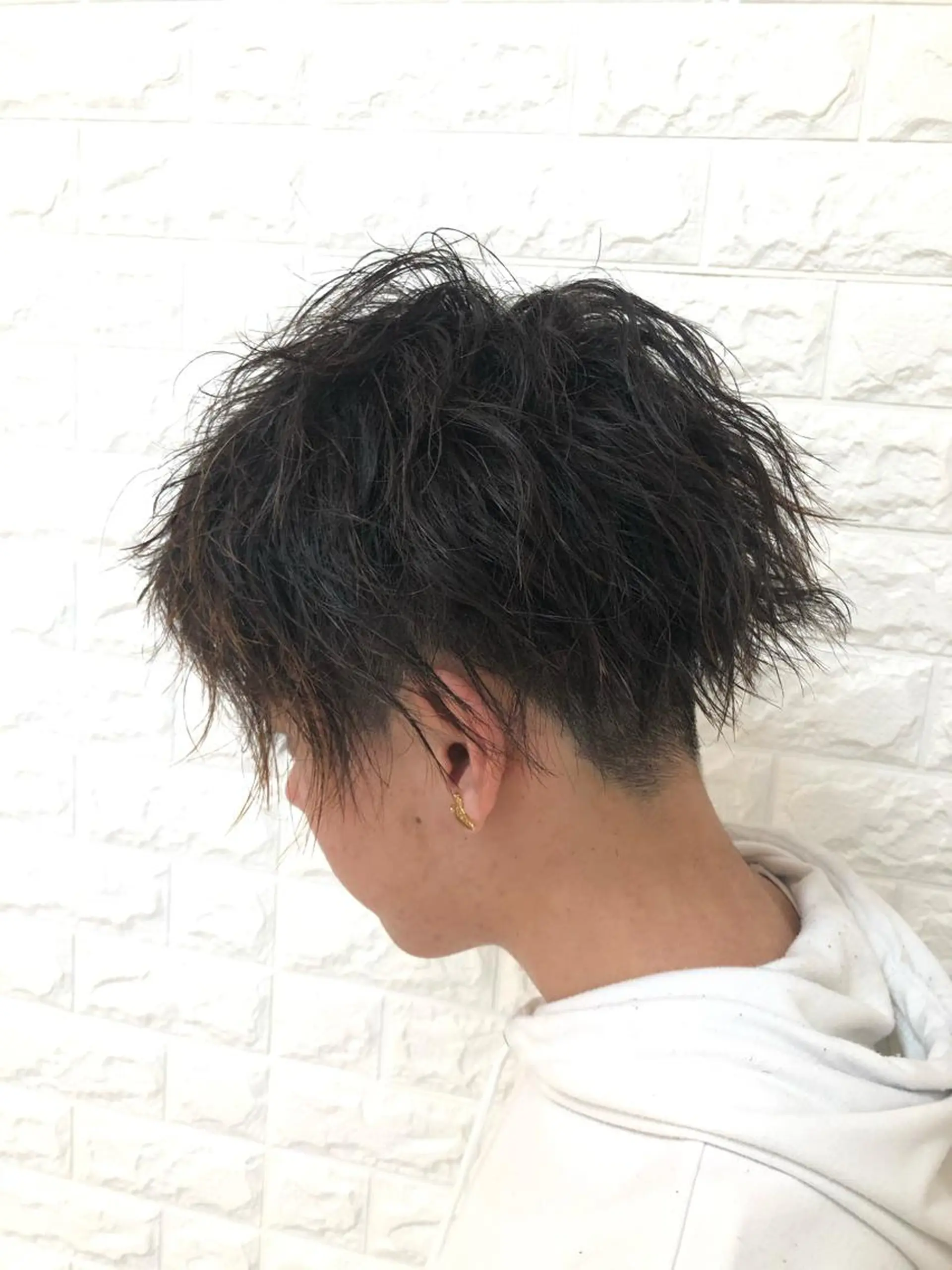 メンズ カット パーマ 北脇 健治のヘアスタイル