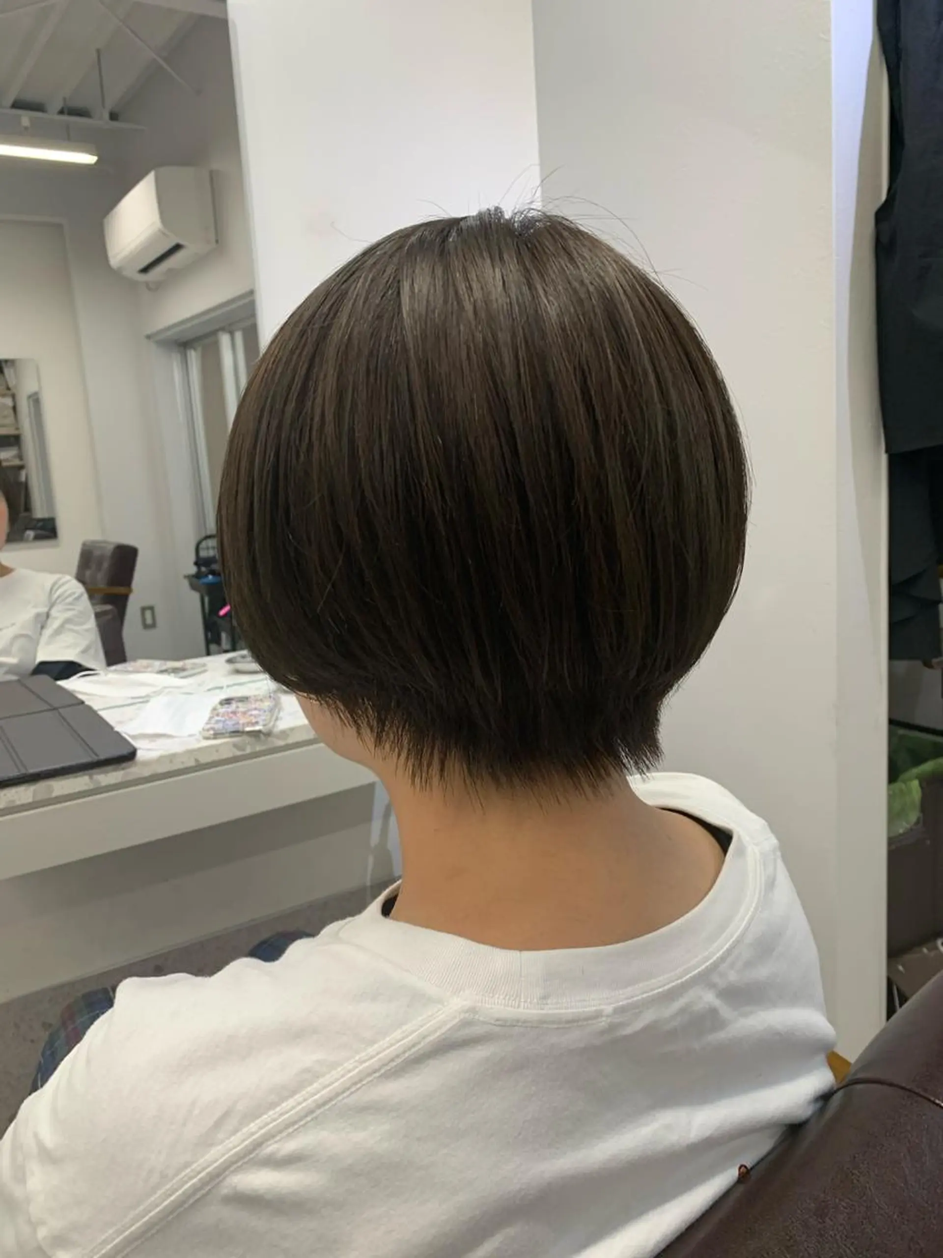 ショート 丸みショート ショートヘア カット ヘアカラー ショート、ボブ特化 長島智彦のヘアスタイル