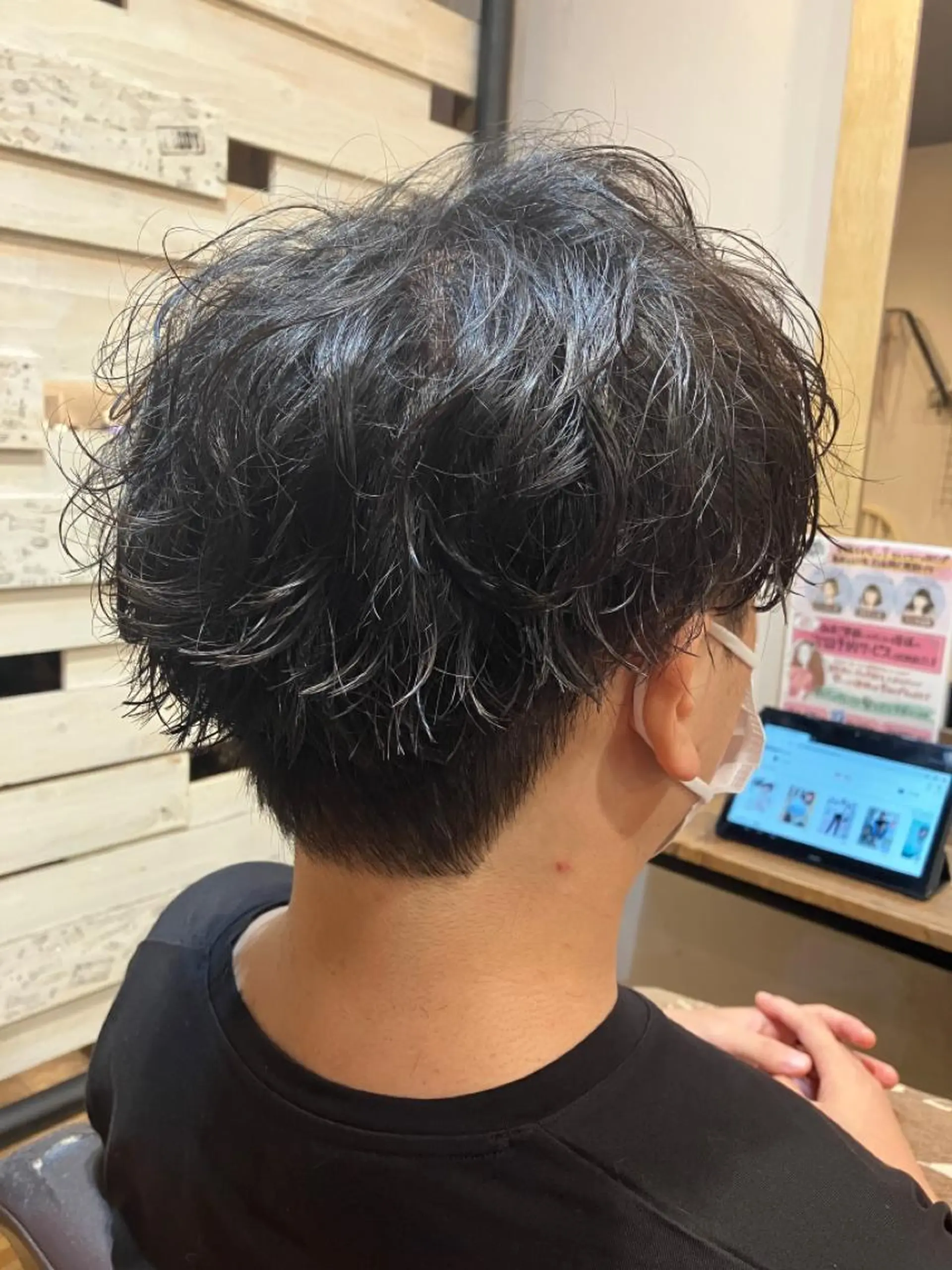 ショート パーマ メンズ 髪質改善LINKTH久喜所属・【髪質改善】関根 拓斗のヘアスタイル
