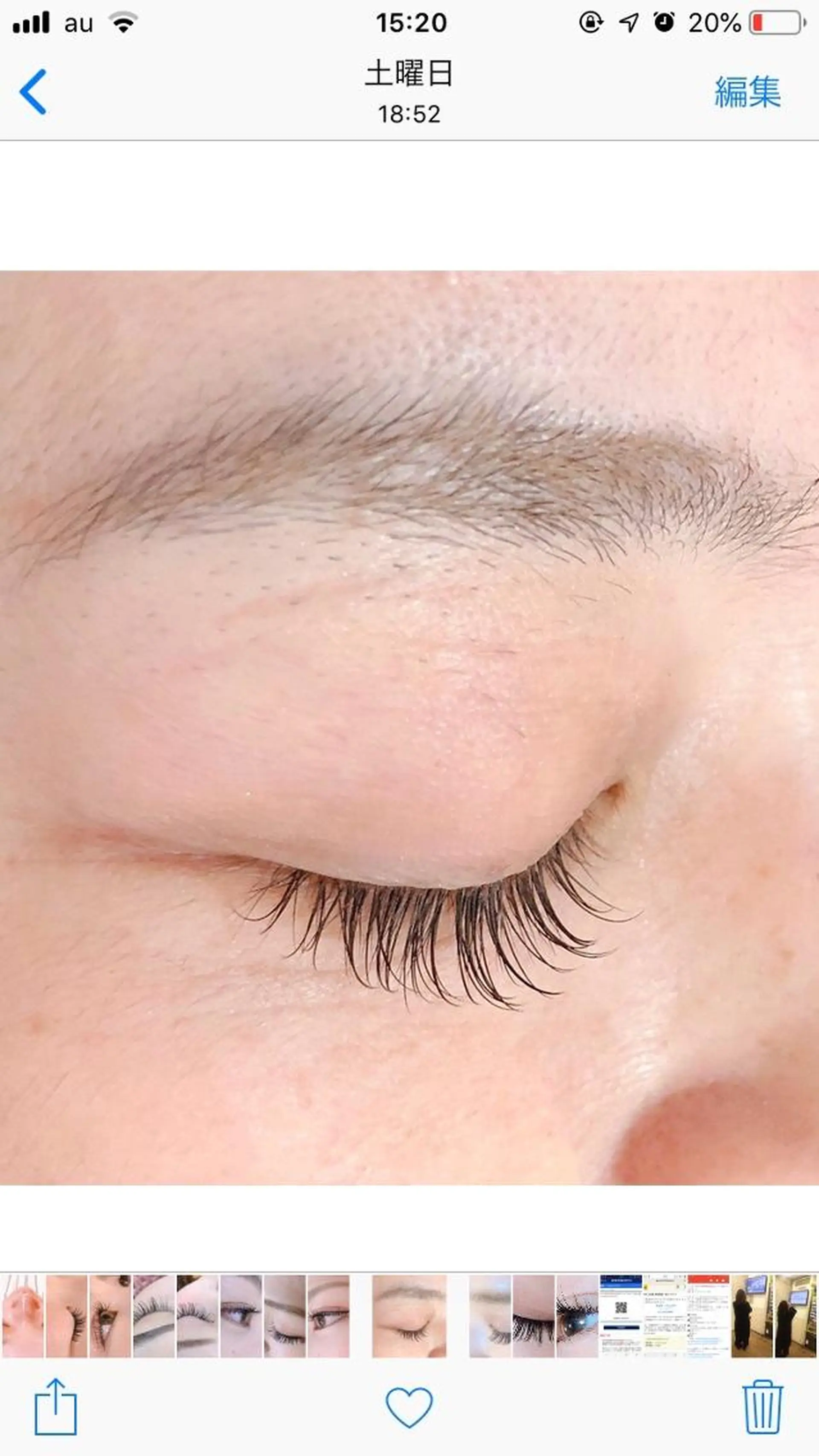 マツエク・マツパ 艶髪育成サロン 京橋 shinのヘアスタイル