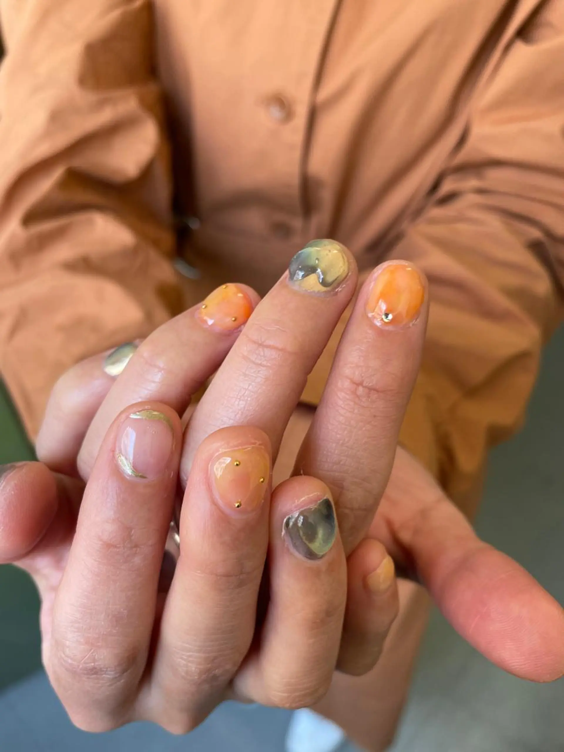 ネイル 栗田 ゆう子のネイルデザイン