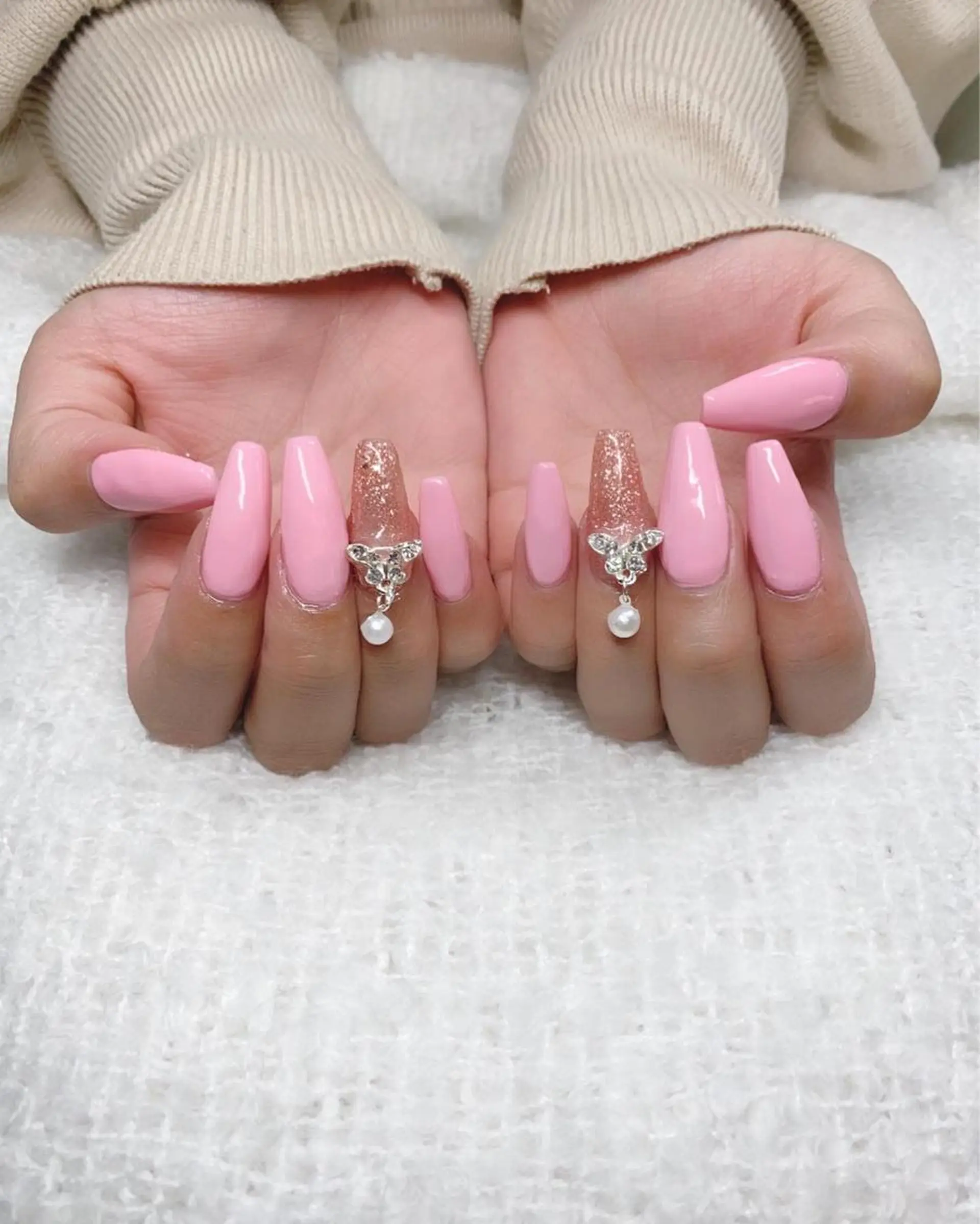 ネイル ロングネイル スカルプネイル *･*MIMnail *･゜ﾟ･*:･*のネイルデザイン